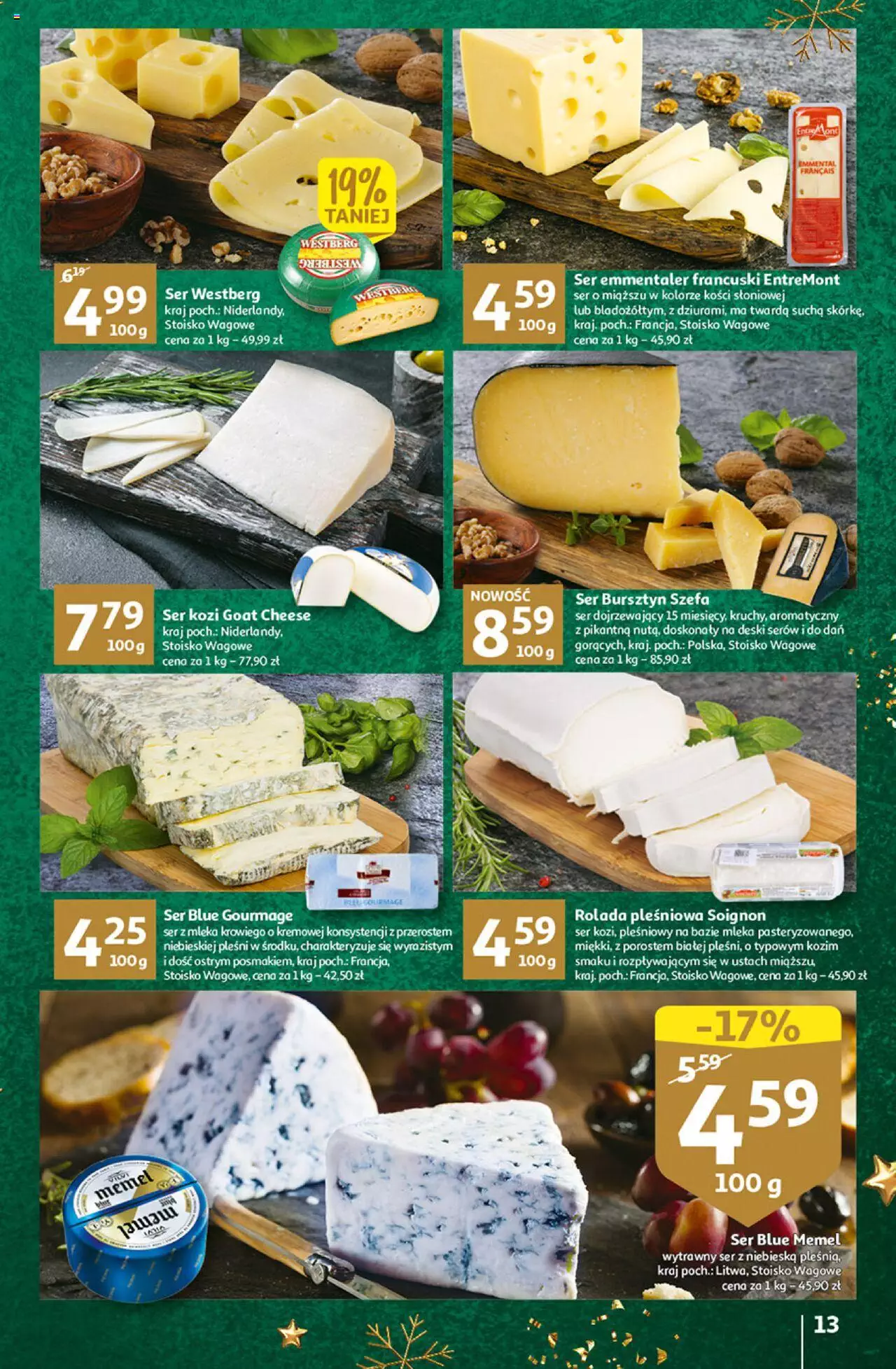 Auchan Magia Wigilijnego Stołu Auchan Hipermarket  Gazetka od  15.12.2022 do 24.12.2022 strona 13