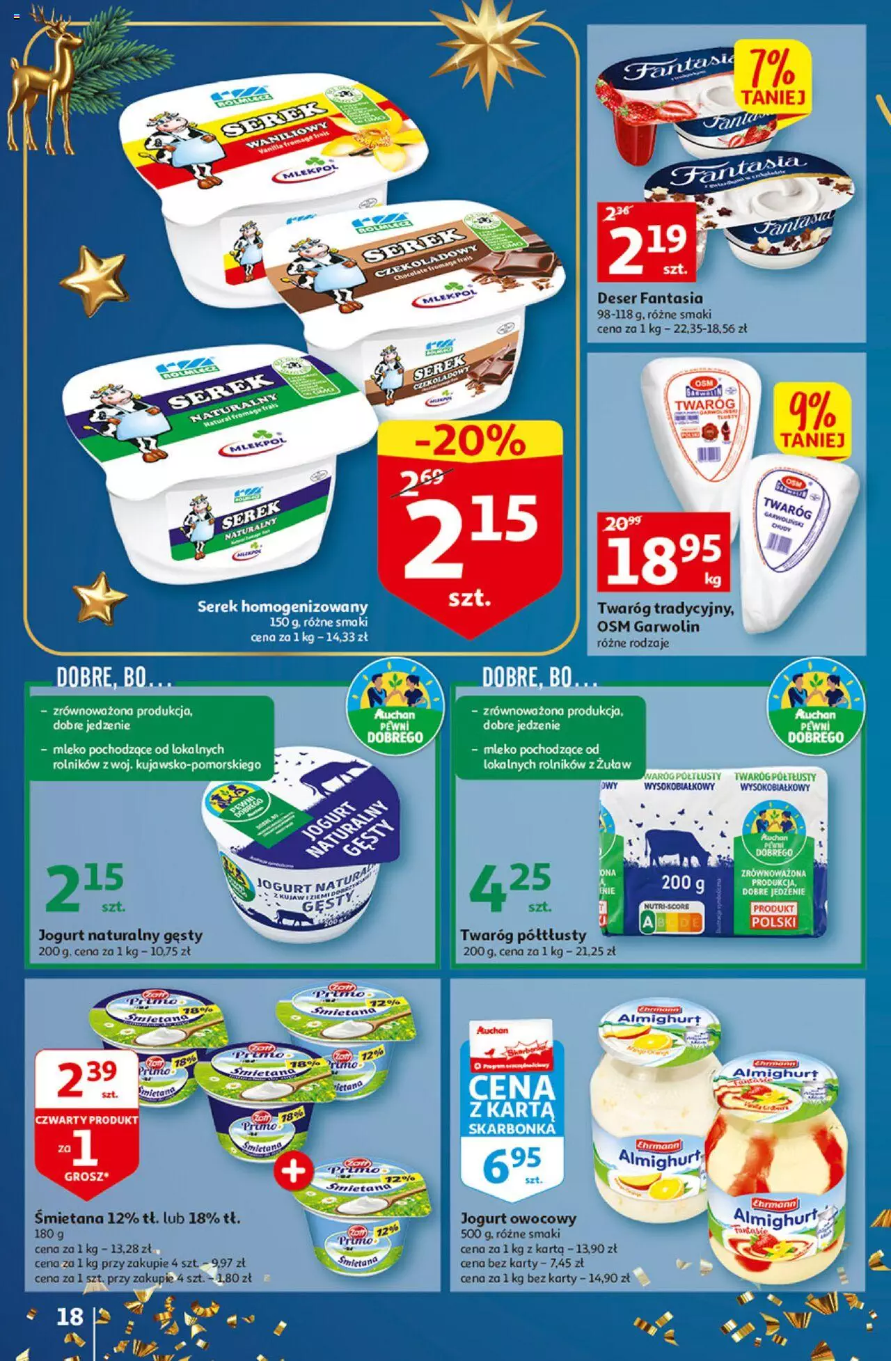 Auchan Magia Wigilijnego Stołu Auchan Hipermarket  Gazetka od  15.12.2022 do 24.12.2022 strona 18