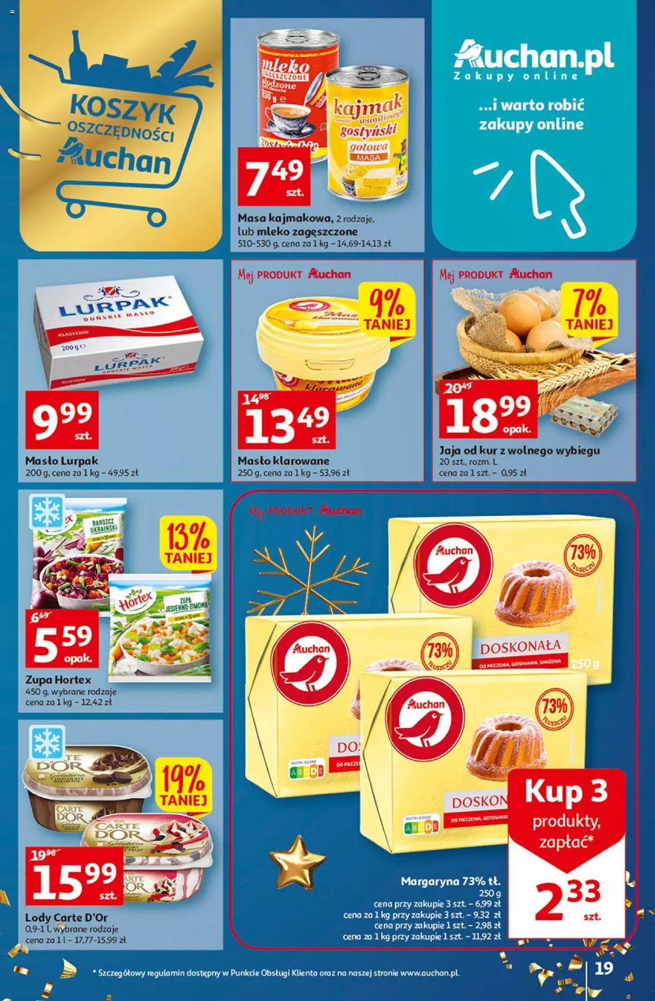 Auchan Magia Wigilijnego Stołu Auchan Hipermarket  Gazetka od  15.12.2022 do 24.12.2022 strona 19