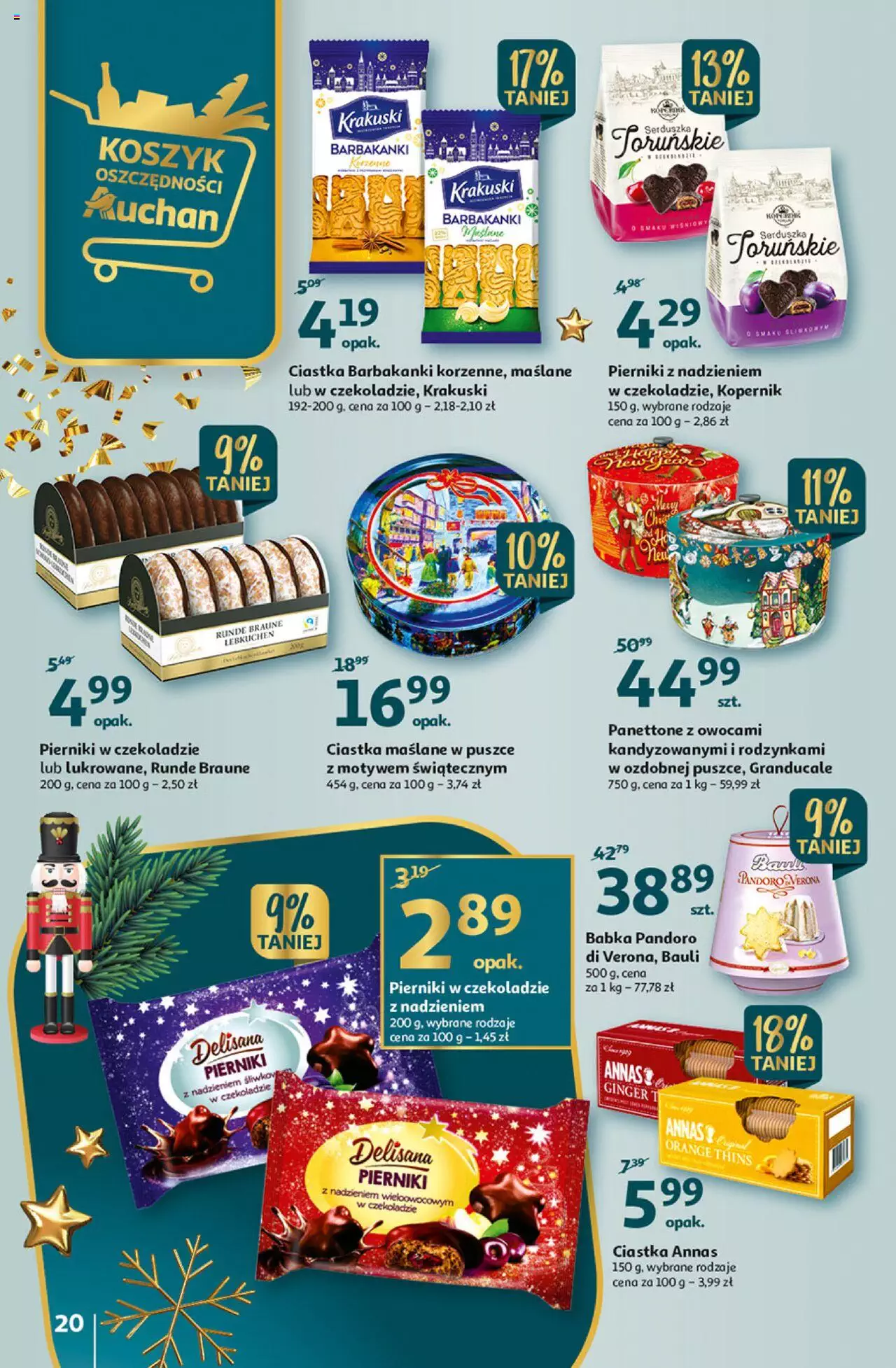 Auchan Magia Wigilijnego Stołu Auchan Hipermarket  Gazetka od  15.12.2022 do 24.12.2022 strona 20