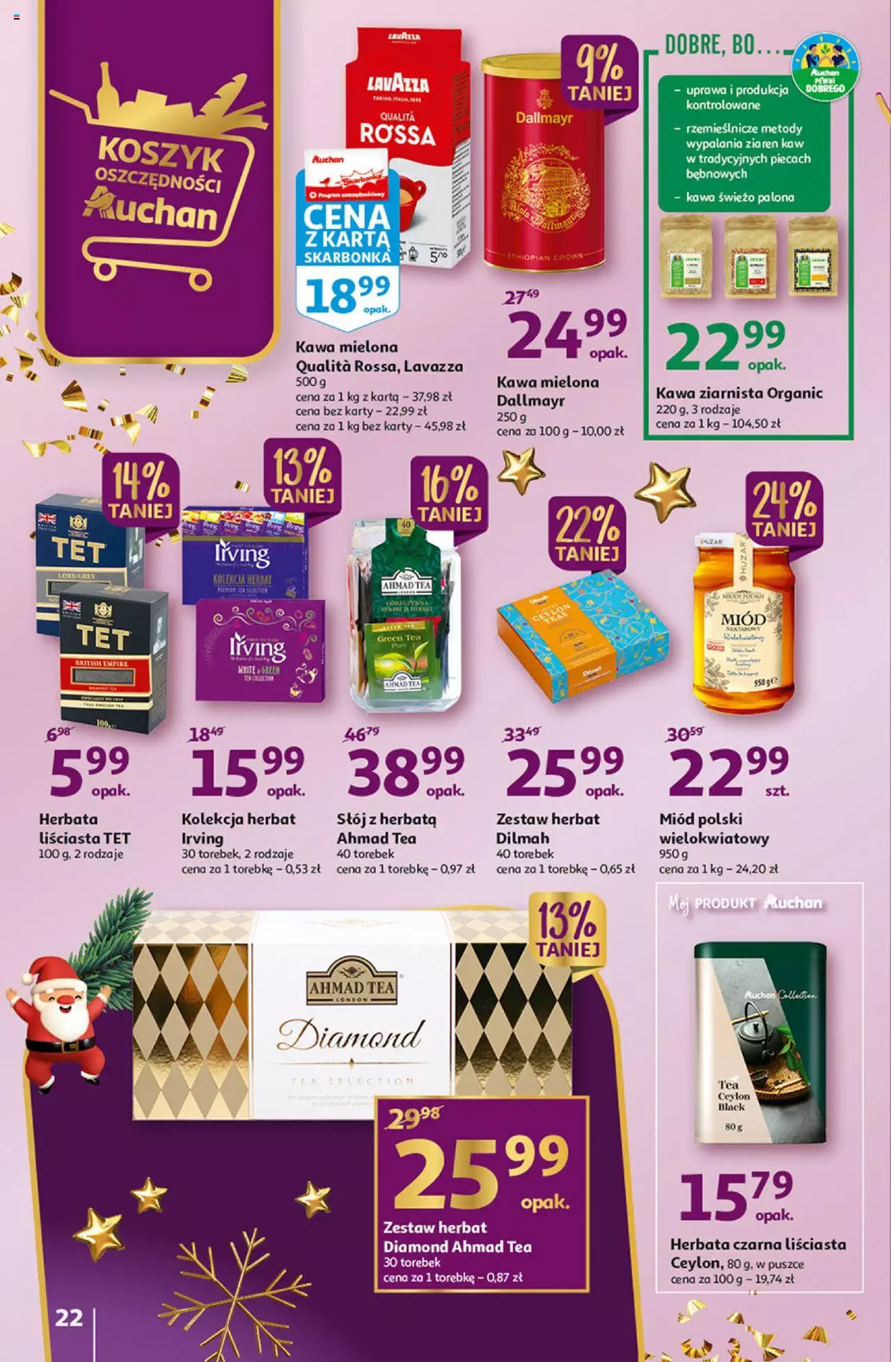 Auchan Magia Wigilijnego Stołu Auchan Hipermarket  Gazetka od  15.12.2022 do 24.12.2022 strona 22