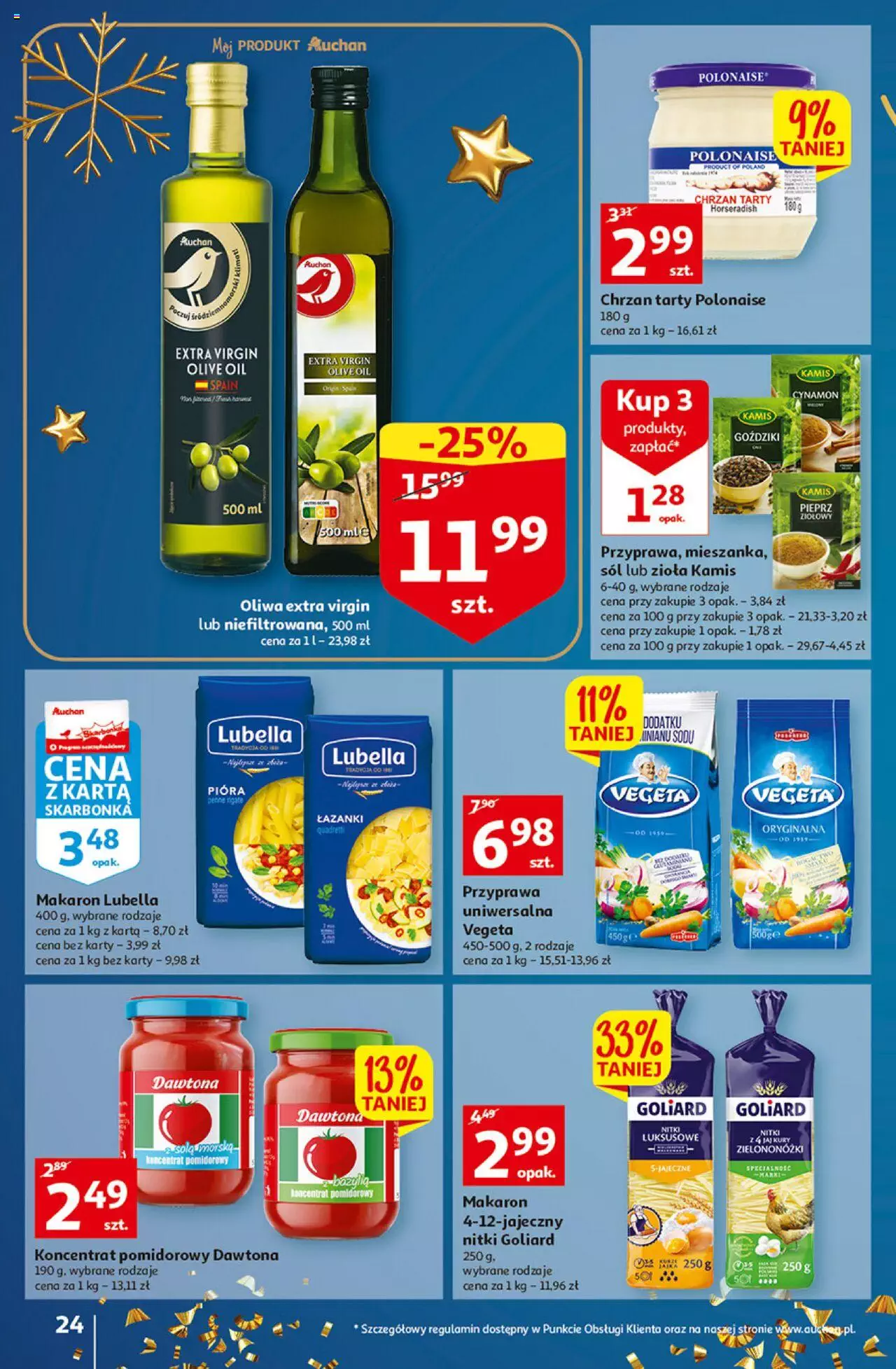 Auchan Magia Wigilijnego Stołu Auchan Hipermarket  Gazetka od  15.12.2022 do 24.12.2022 strona 24