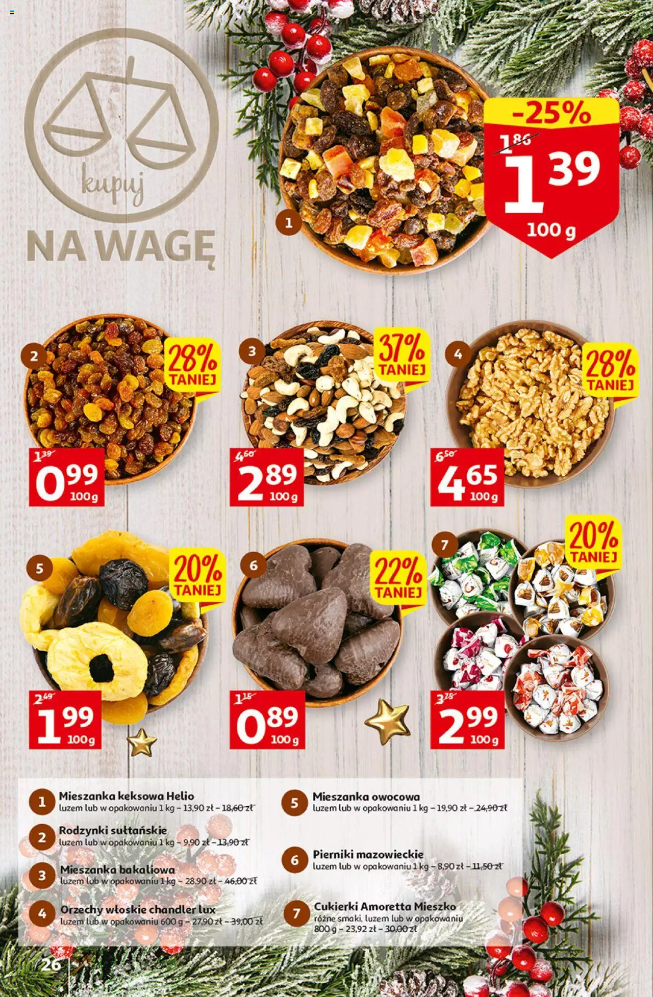 Auchan Magia Wigilijnego Stołu Auchan Hipermarket  Gazetka od  15.12.2022 do 24.12.2022 strona 26