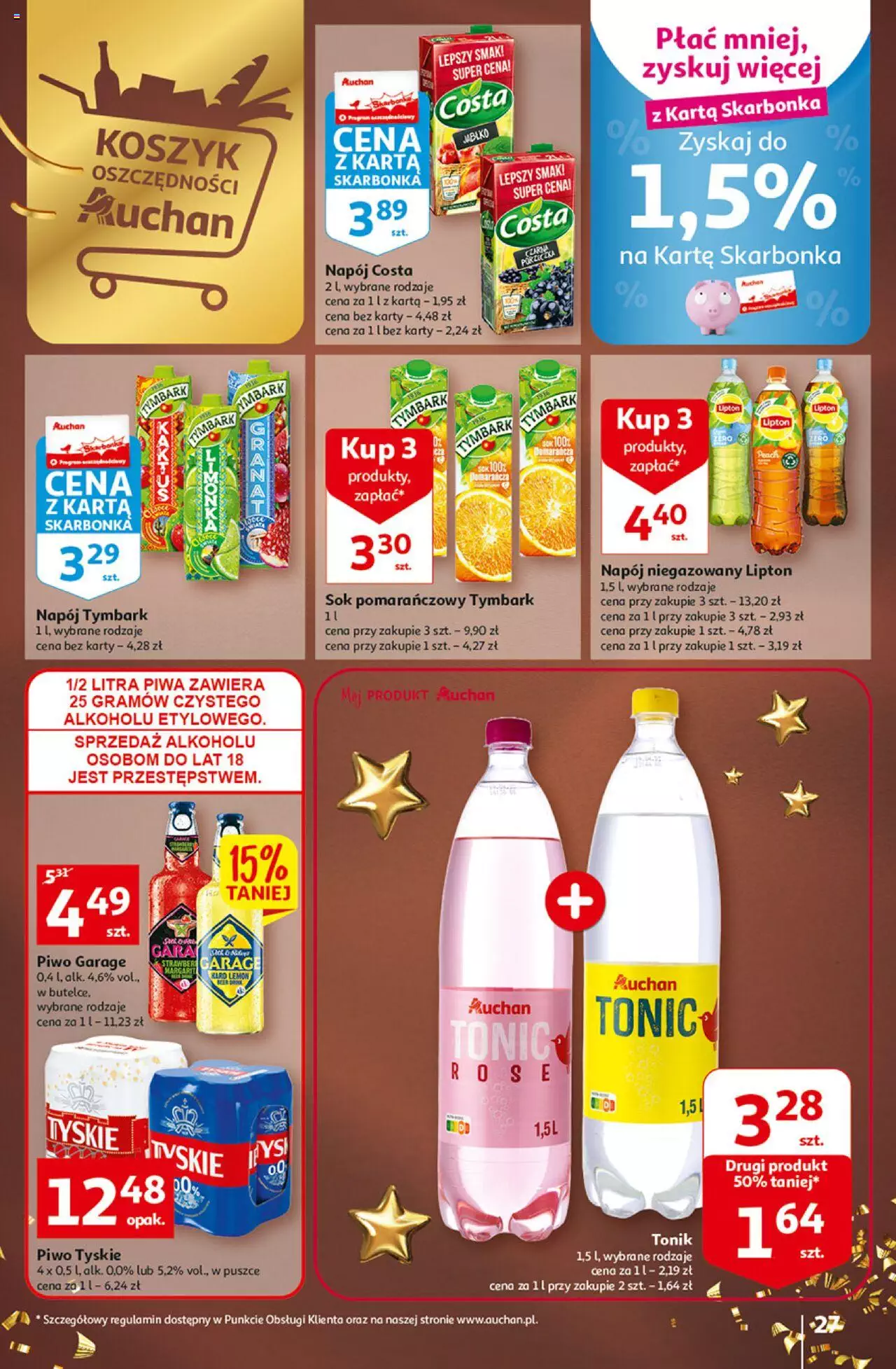 Auchan Magia Wigilijnego Stołu Auchan Hipermarket  Gazetka od  15.12.2022 do 24.12.2022 strona 27