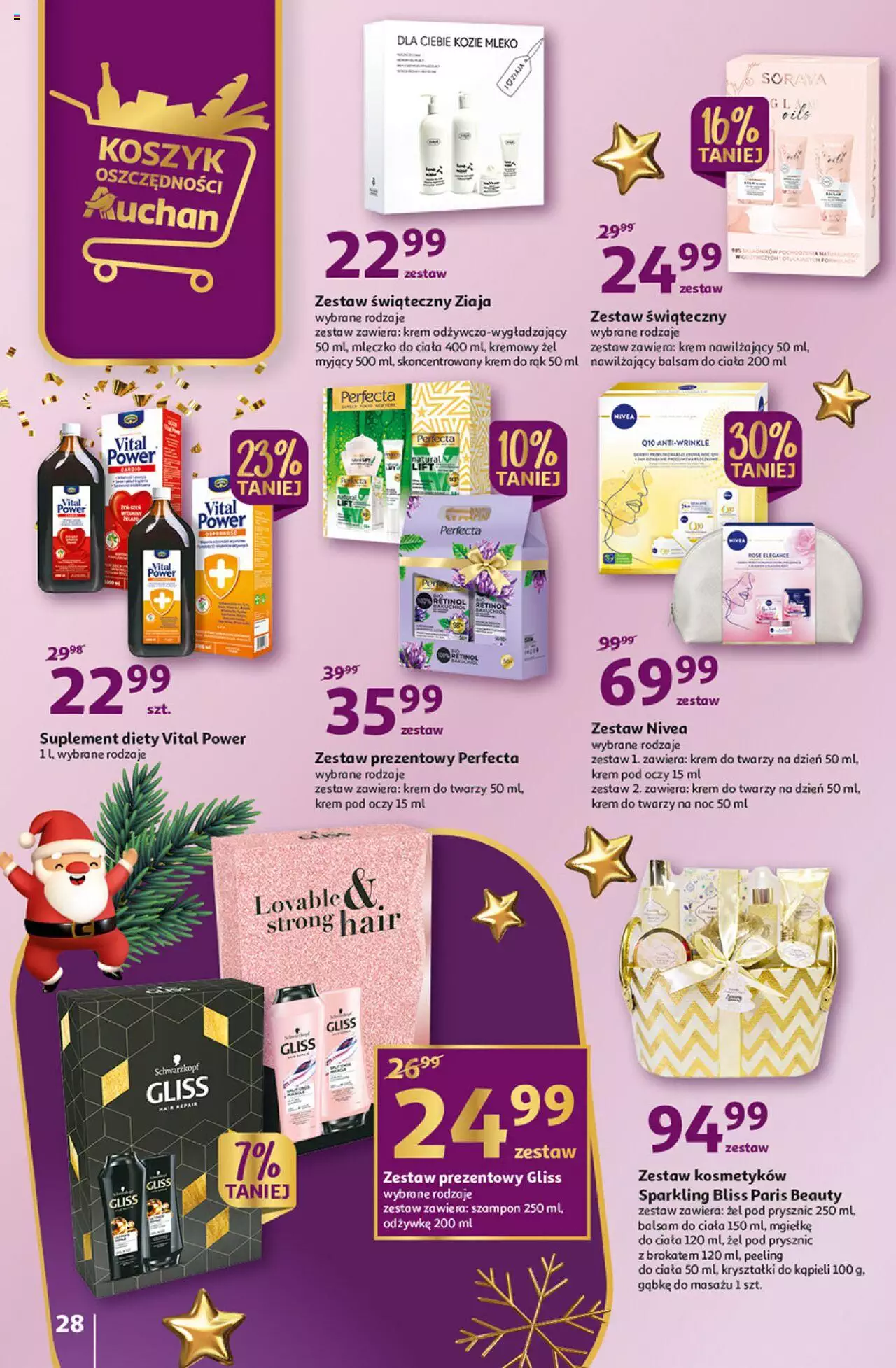 Auchan Magia Wigilijnego Stołu Auchan Hipermarket  Gazetka od  15.12.2022 do 24.12.2022 strona 28