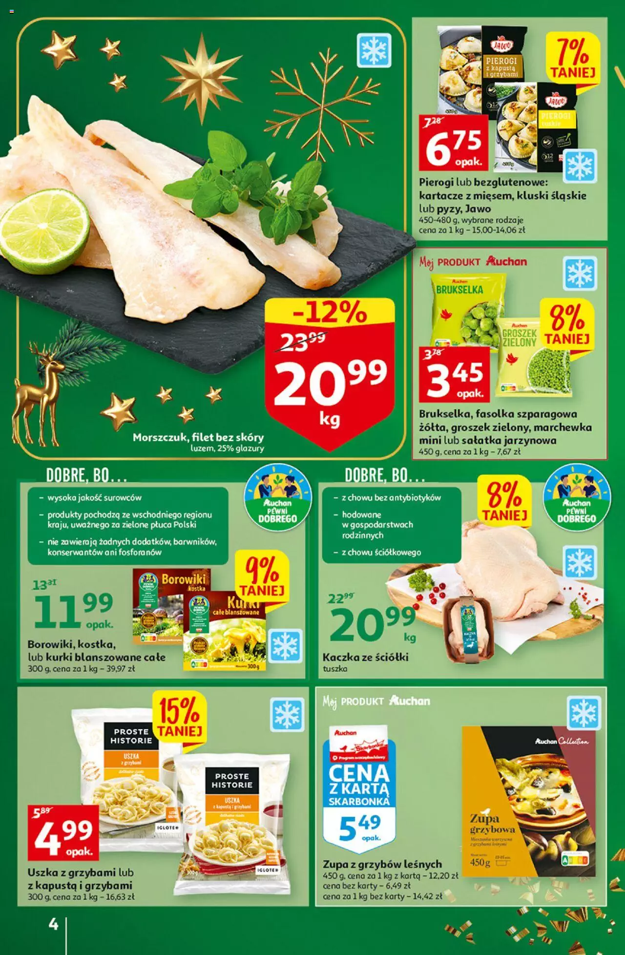 Auchan Magia Wigilijnego Stołu Auchan Hipermarket  Gazetka od  15.12.2022 do 24.12.2022 strona 4