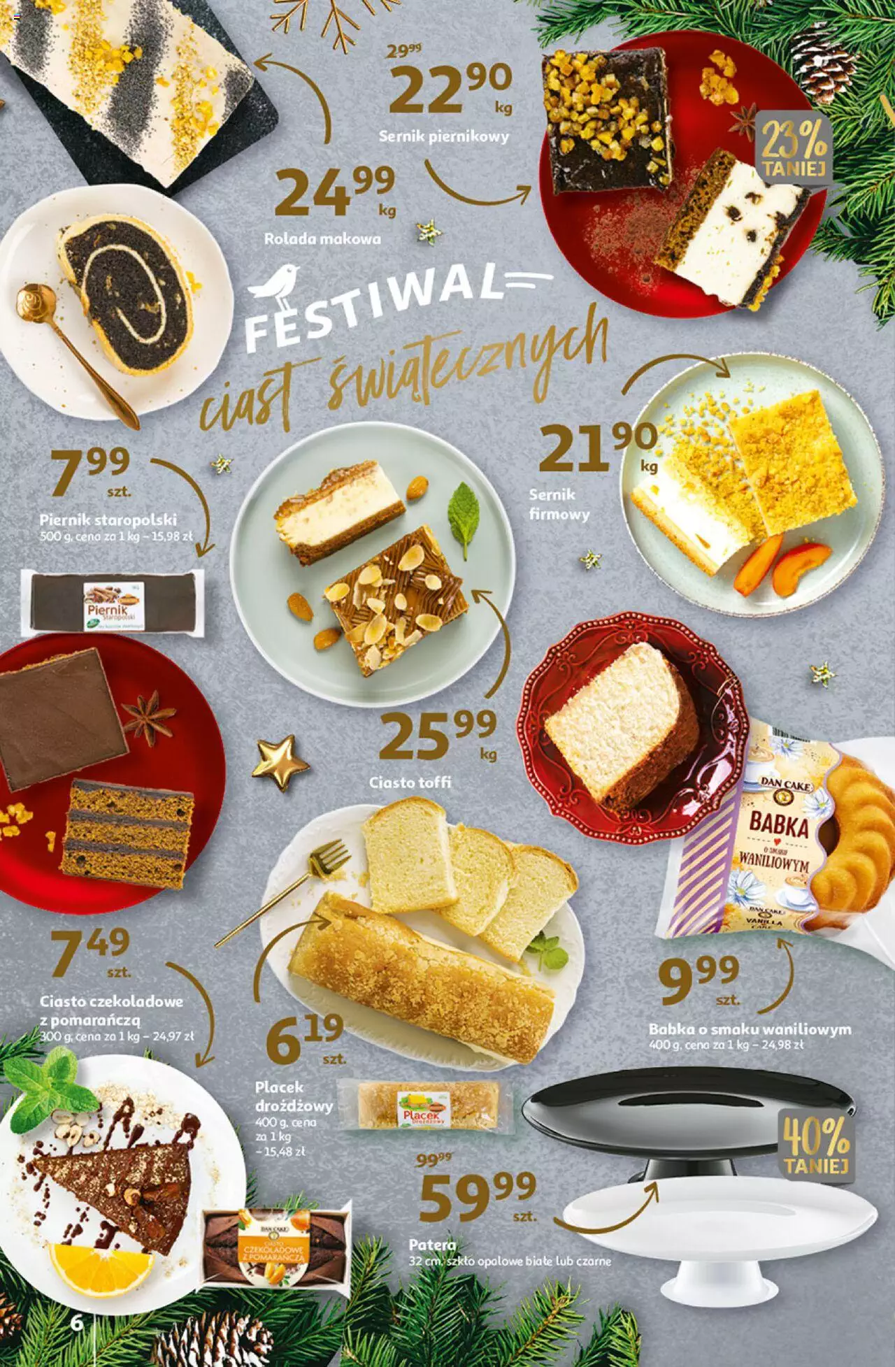 Auchan Magia Wigilijnego Stołu Auchan Hipermarket  Gazetka od  15.12.2022 do 24.12.2022 strona 6