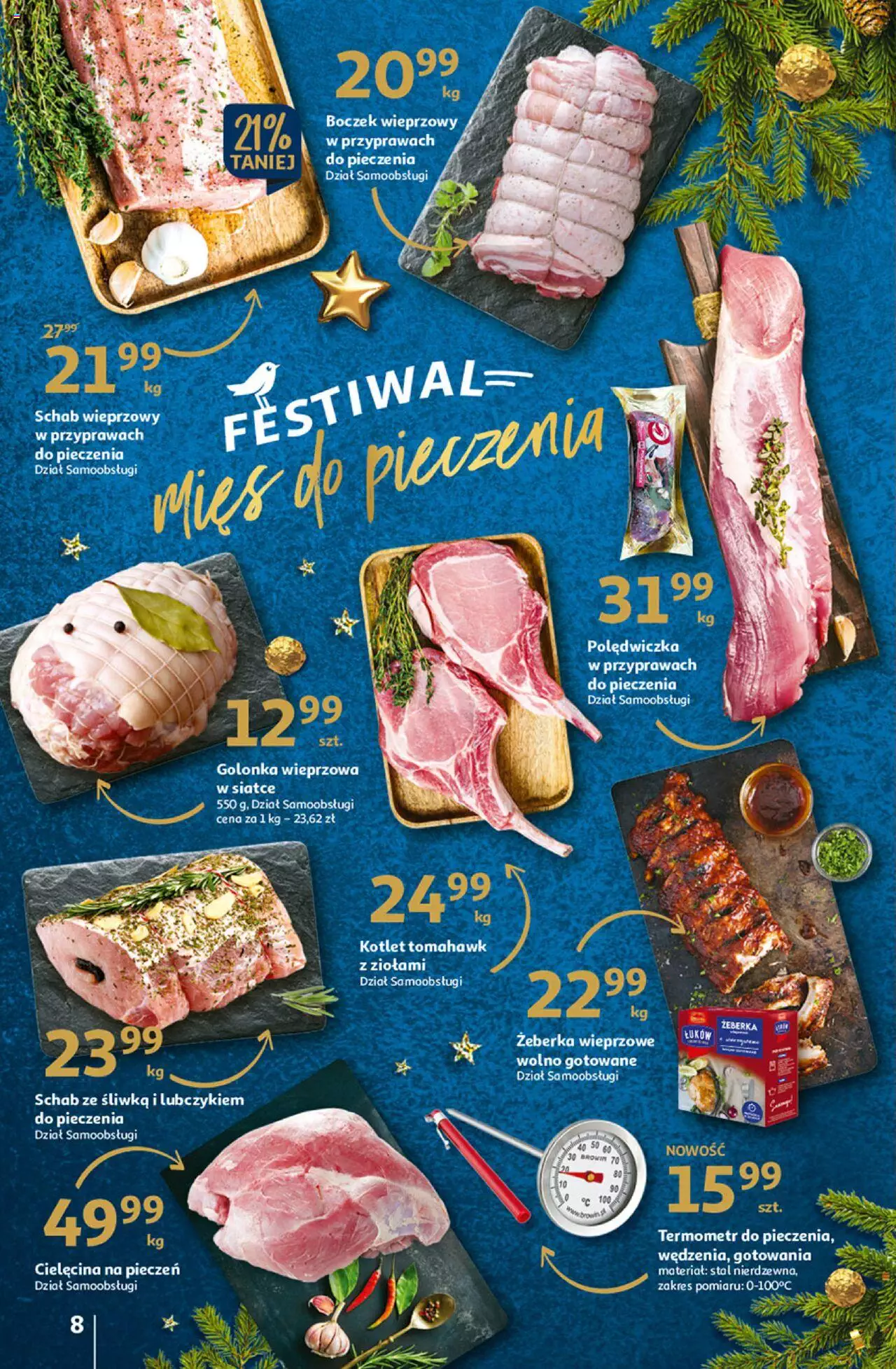Auchan Magia Wigilijnego Stołu Auchan Hipermarket  Gazetka od  15.12.2022 do 24.12.2022 strona 8