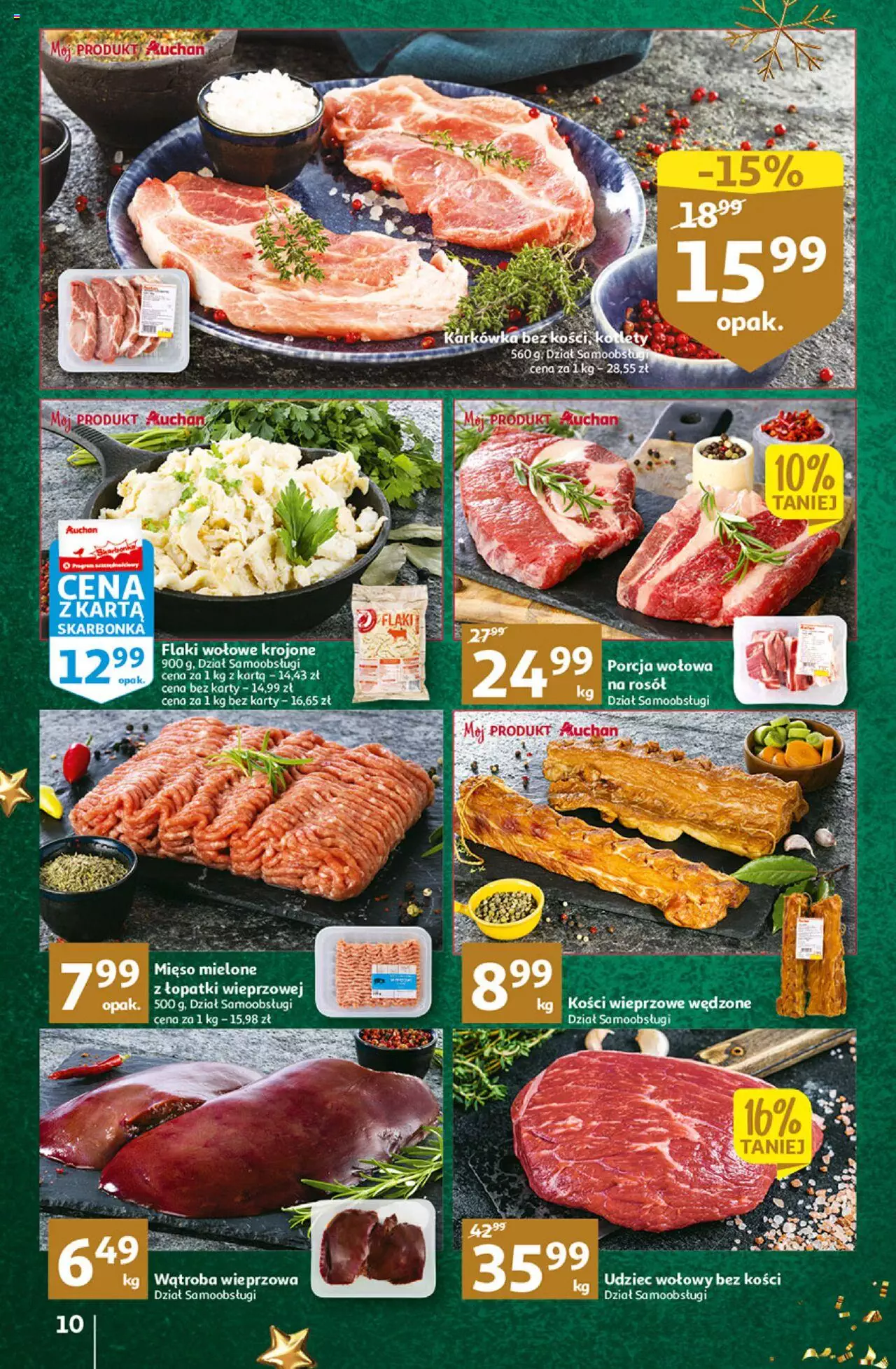 Auchan Magia Wigilijnego Stołu Auchan Hipermarket  Gazetka od  15.12.2022 do 24.12.2022 strona 10
