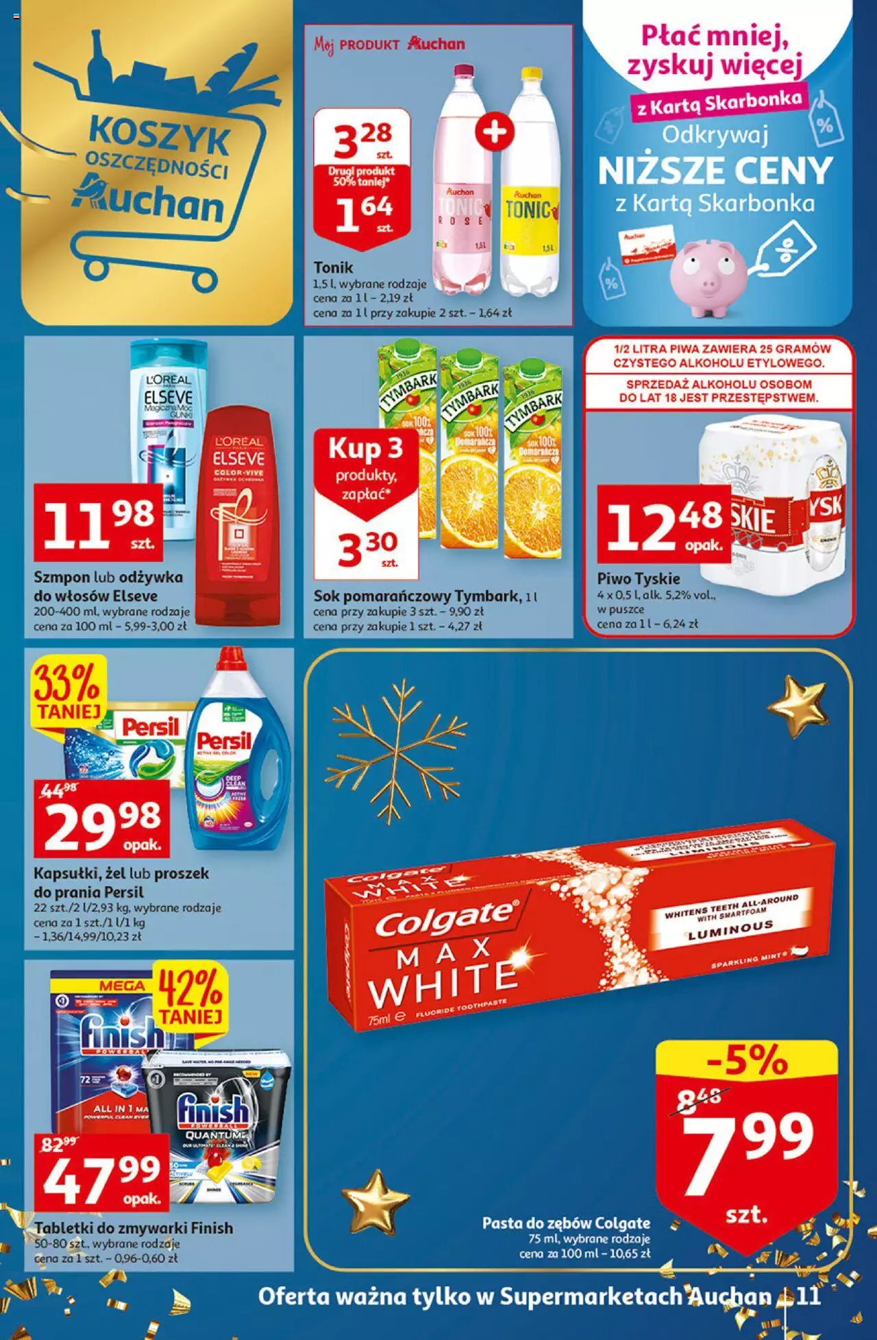 Auchan Magia Wigilijnego Stołu Supermarket Gazetka ważna od 15.12.2022 do 24.12.2022 strona 11