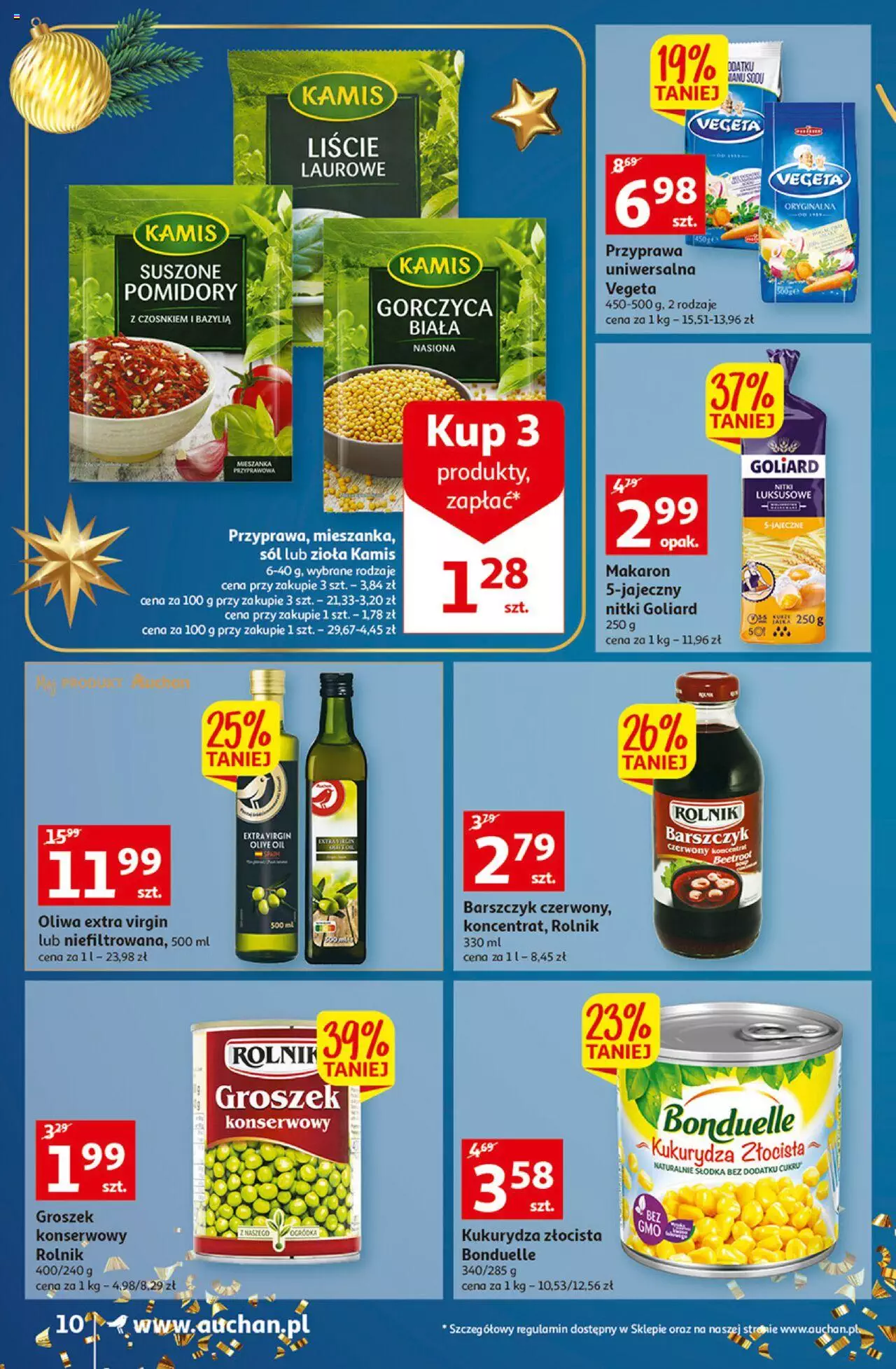Auchan Magia Wigilijnego Stołu Supermarket Gazetka ważna od 15.12.2022 do 24.12.2022 strona 10