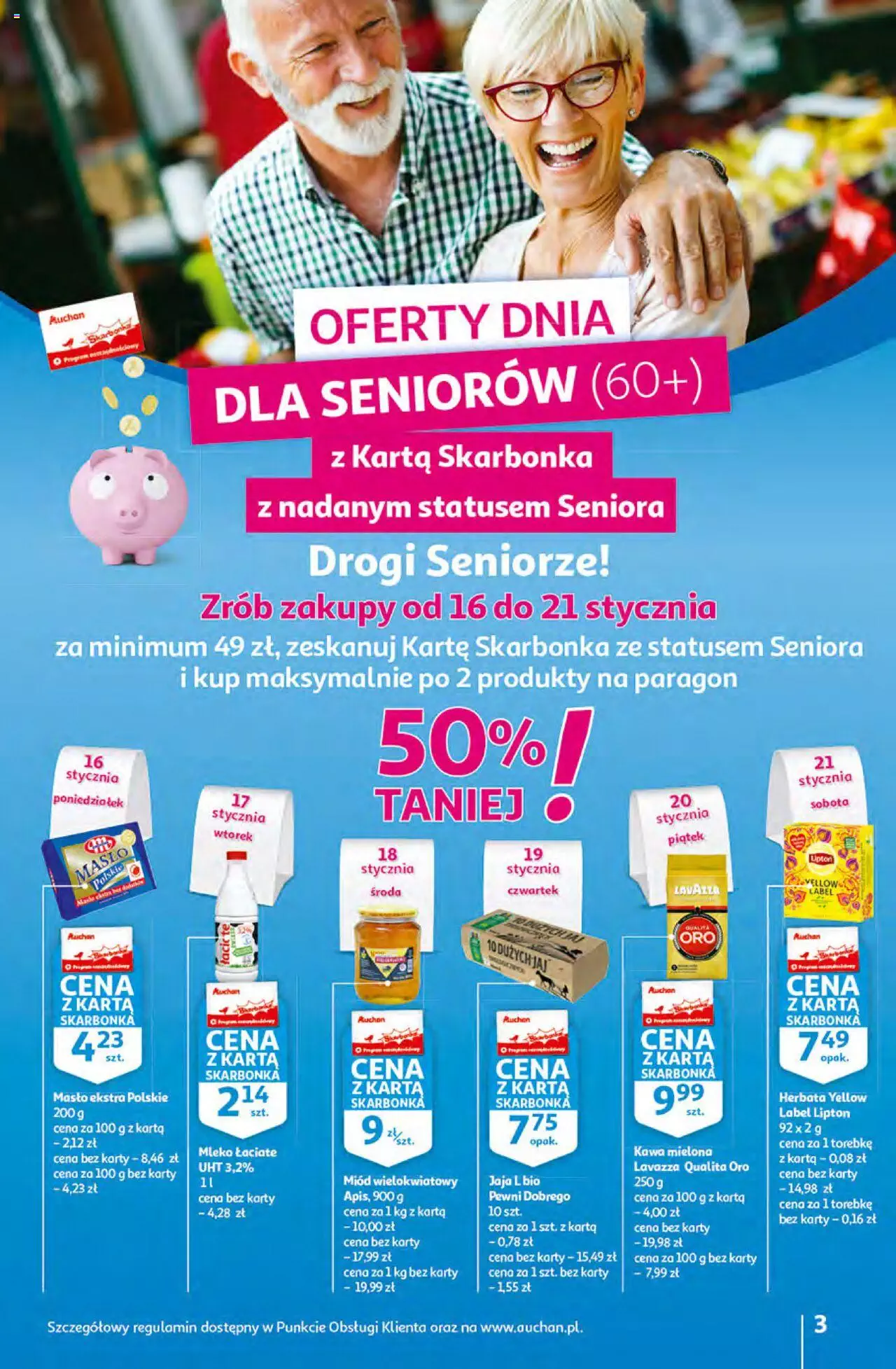 Auchan MAXI rewelacje Auchan Hipermarket  Gazetka ważna od 12.01.2023 do  18.01.2023 strona 3