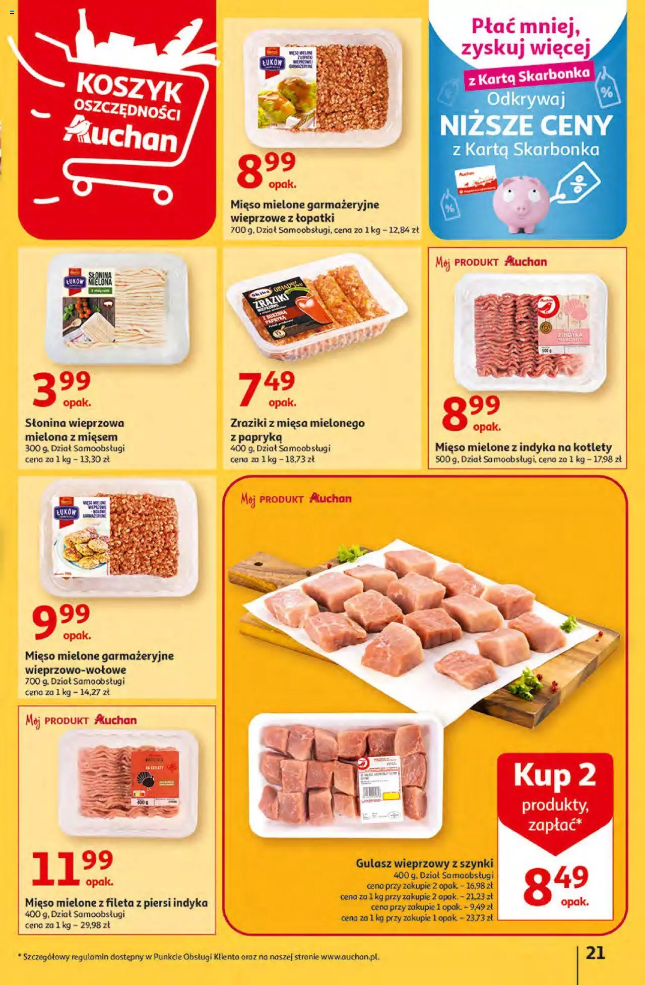 Auchan MAXI rewelacje Auchan Hipermarket  Gazetka ważna od 12.01.2023 do  18.01.2023 strona 21