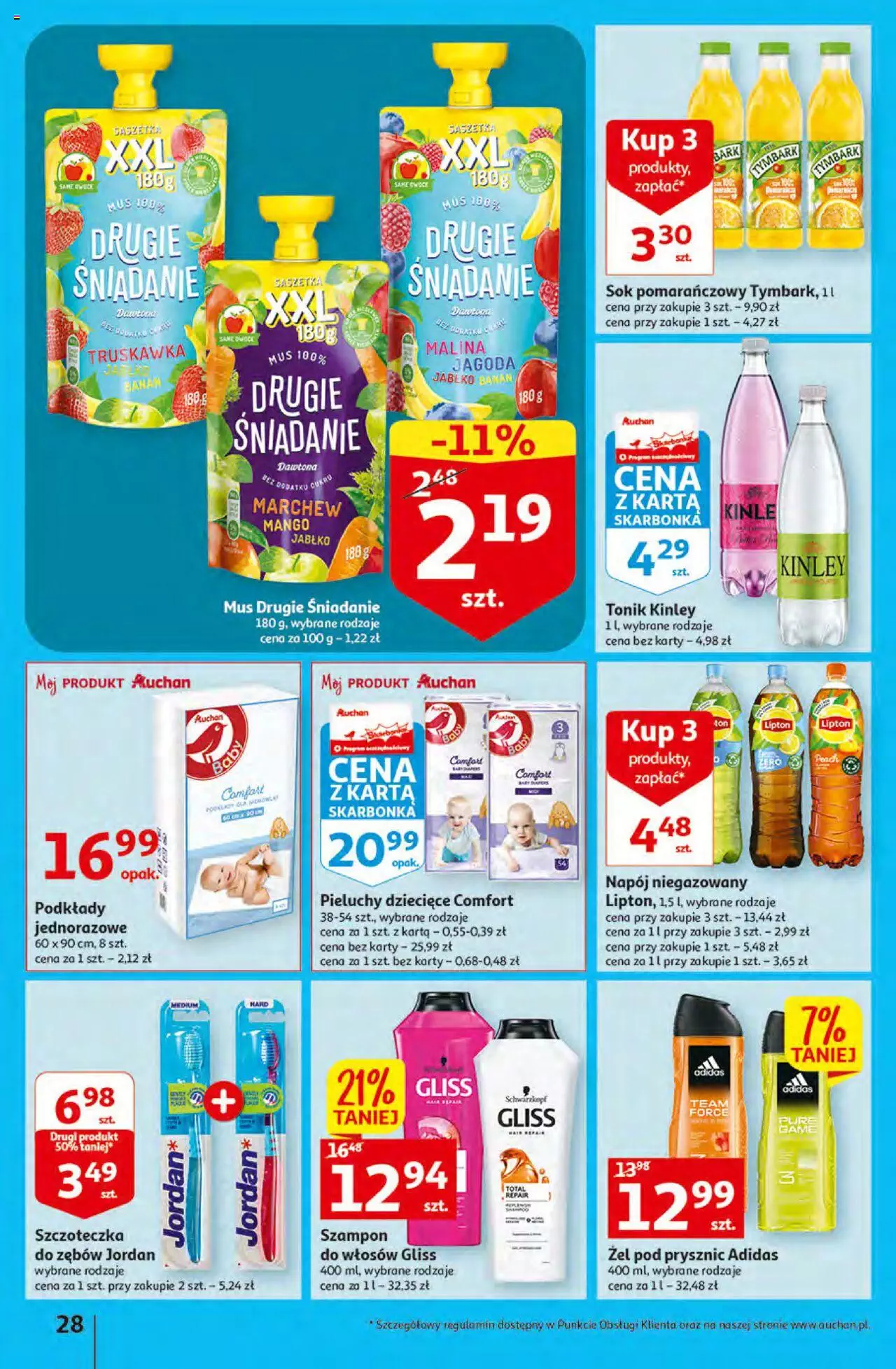 Auchan MAXI rewelacje Auchan Hipermarket  Gazetka ważna od 12.01.2023 do  18.01.2023 strona 28
