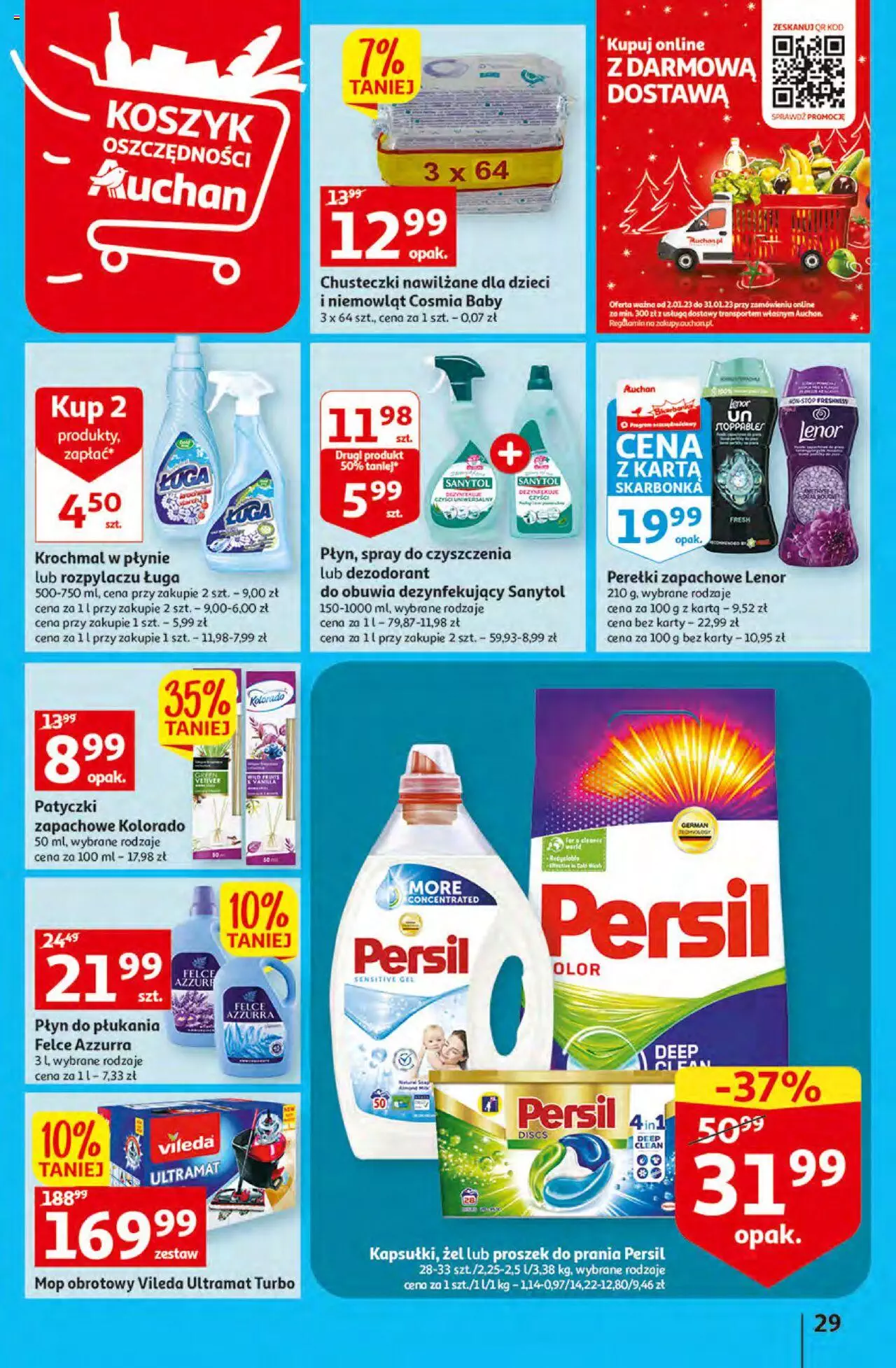 Auchan MAXI rewelacje Auchan Hipermarket  Gazetka ważna od 12.01.2023 do  18.01.2023 strona 29