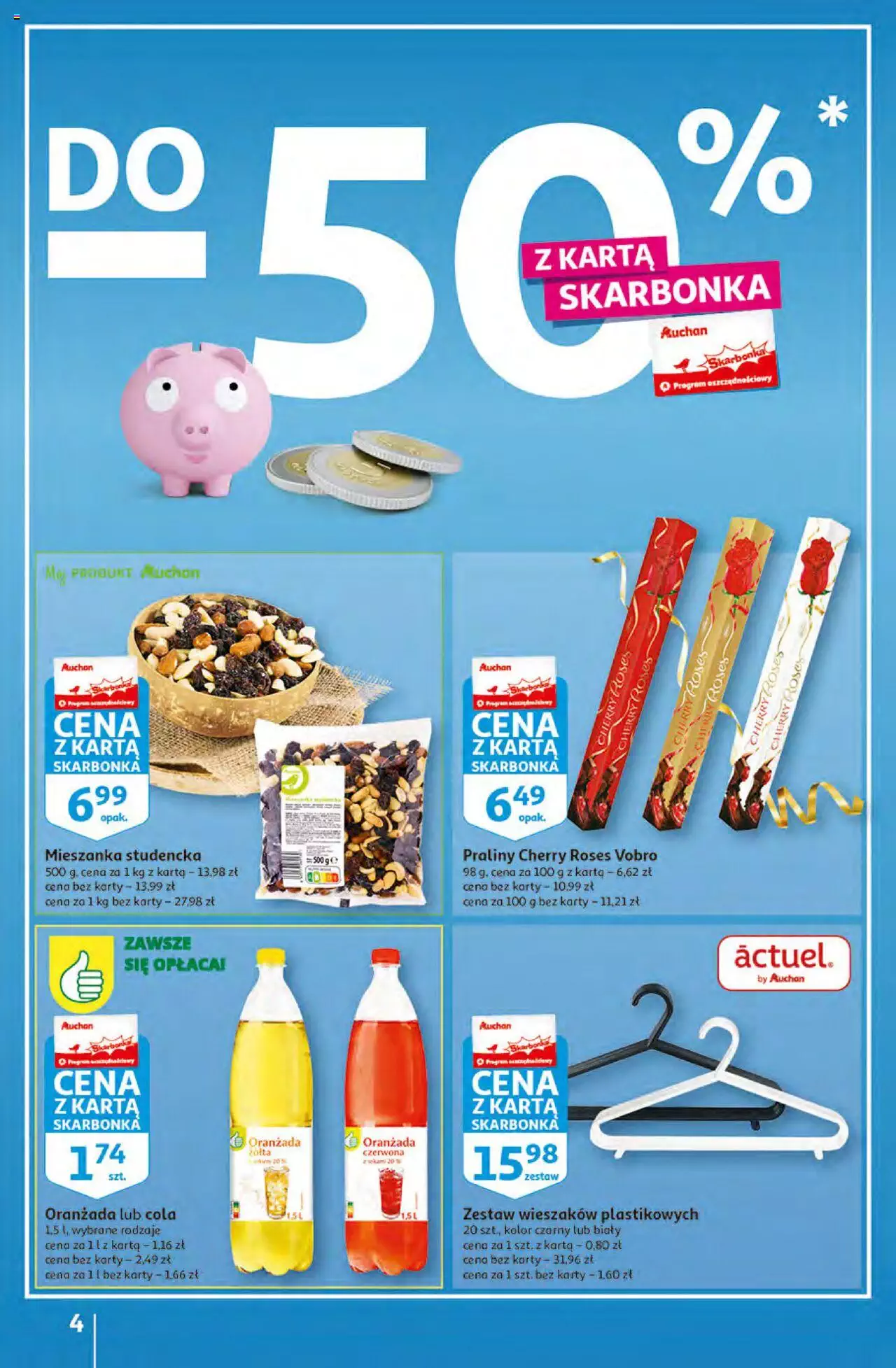 Auchan MAXI rewelacje Auchan Hipermarket  Gazetka ważna od 12.01.2023 do  18.01.2023 strona 4