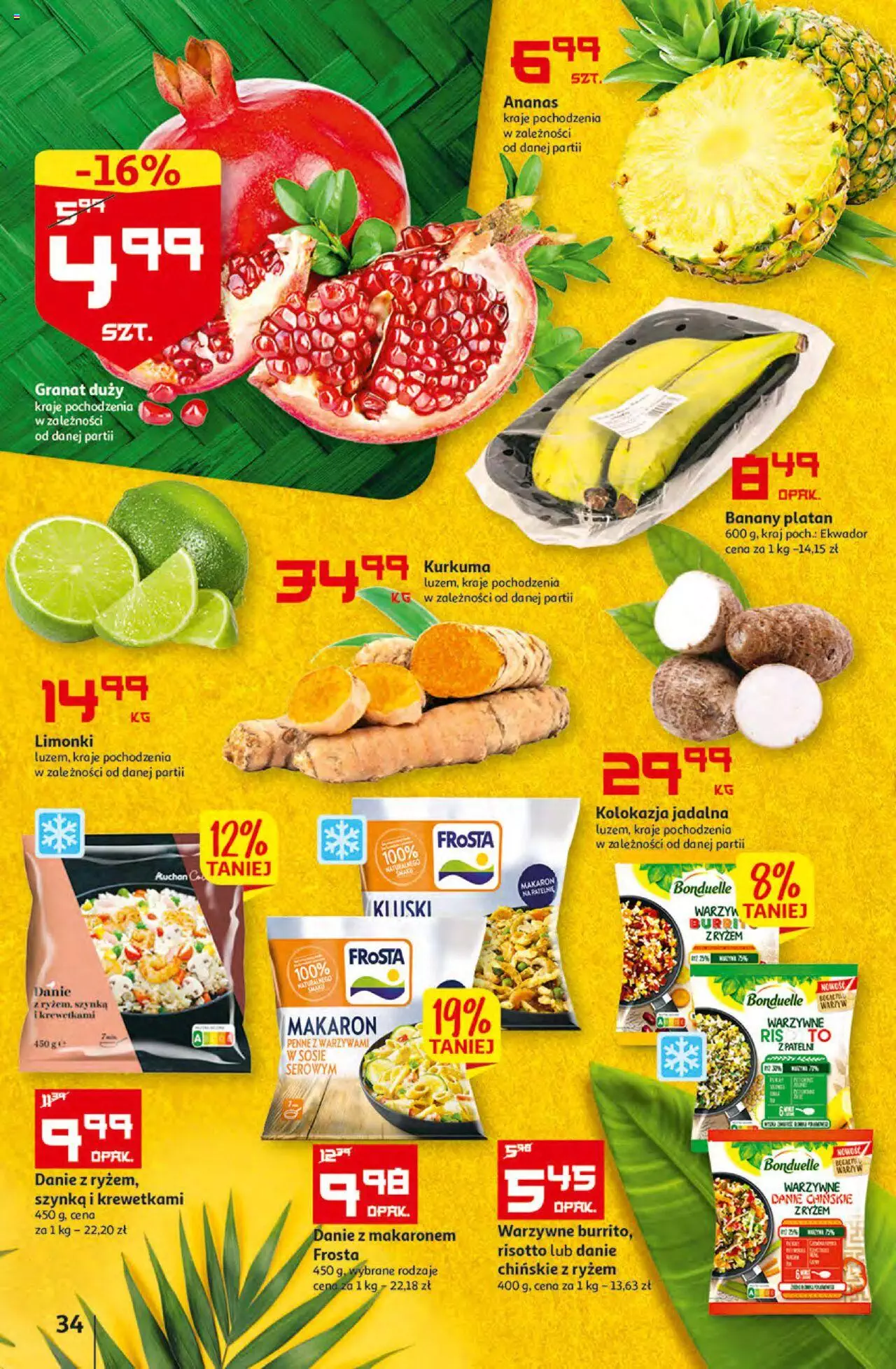 Auchan MAXI rewelacje Auchan Hipermarket  Gazetka ważna od 12.01.2023 do  18.01.2023 strona 34