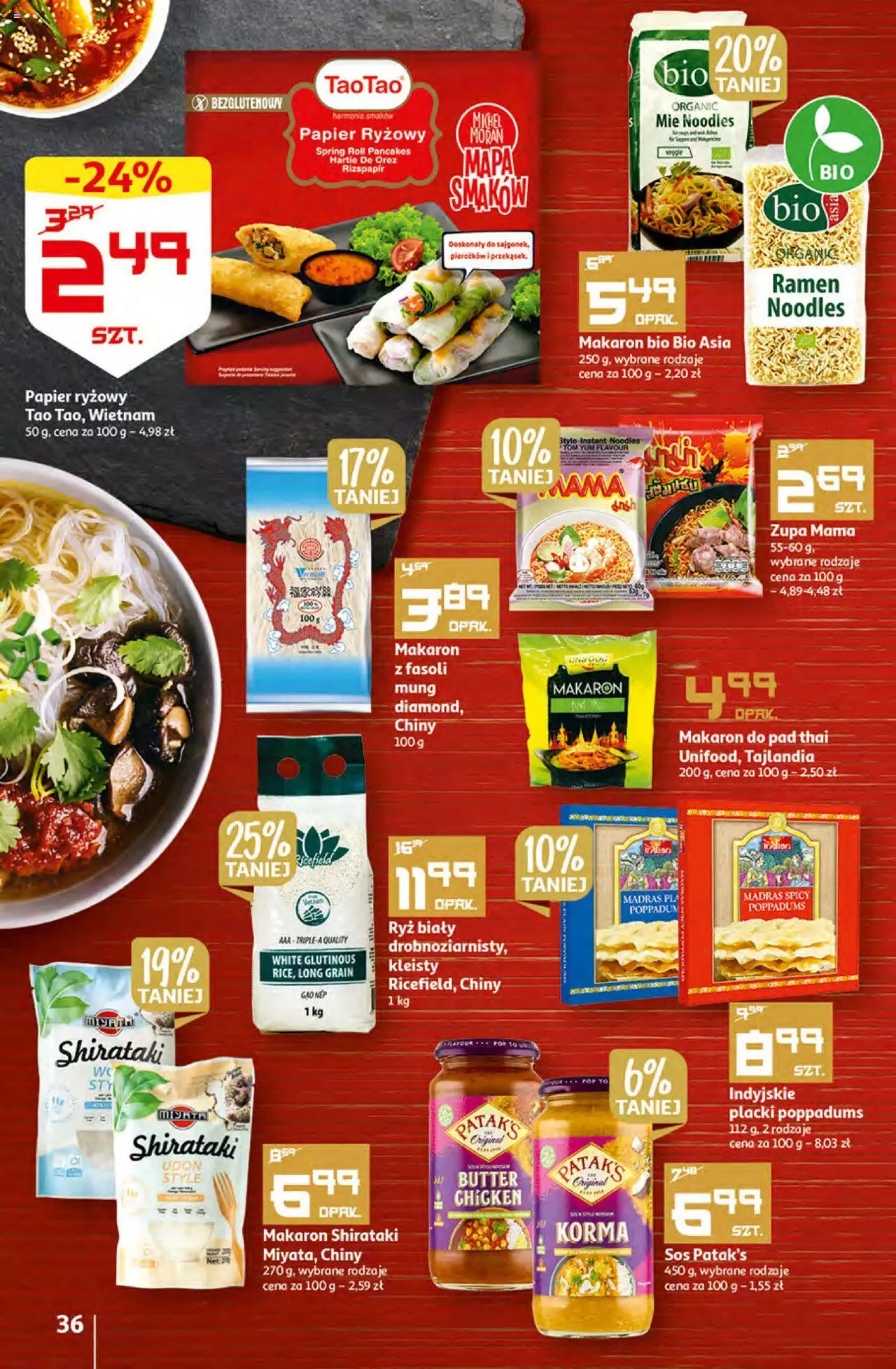 Auchan MAXI rewelacje Auchan Hipermarket  Gazetka ważna od 12.01.2023 do  18.01.2023 strona 36