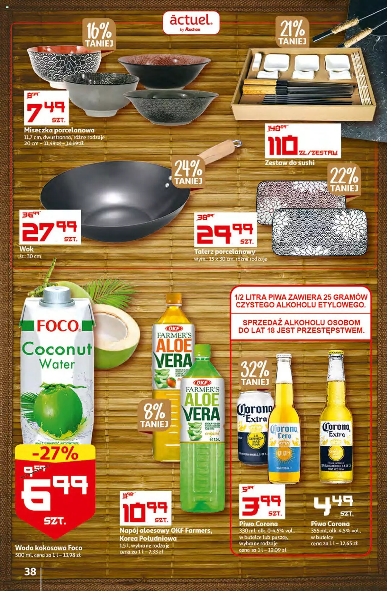 Auchan MAXI rewelacje Auchan Hipermarket  Gazetka ważna od 12.01.2023 do  18.01.2023 strona 38