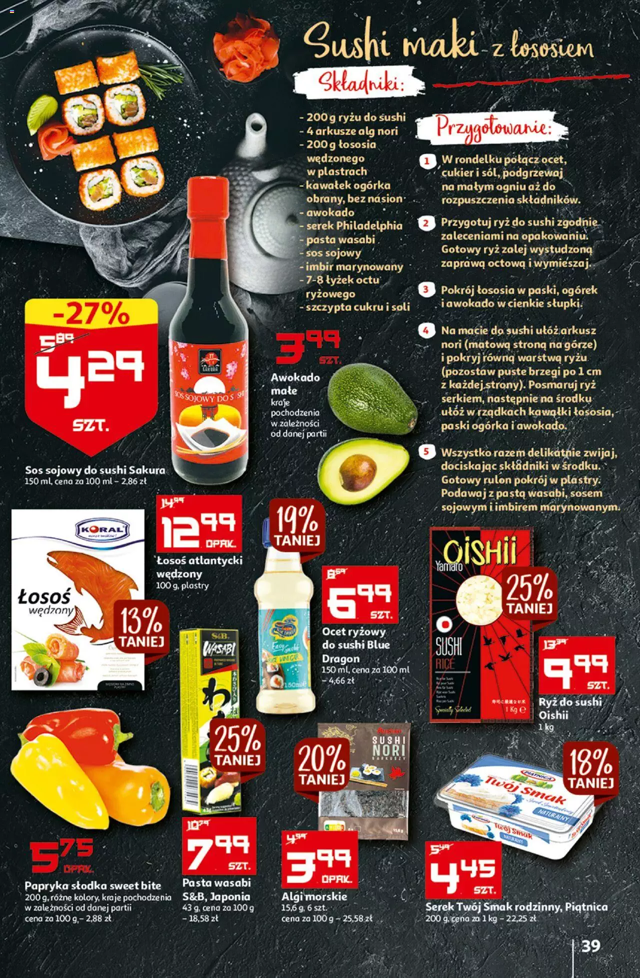 Auchan MAXI rewelacje Auchan Hipermarket  Gazetka ważna od 12.01.2023 do  18.01.2023 strona 39