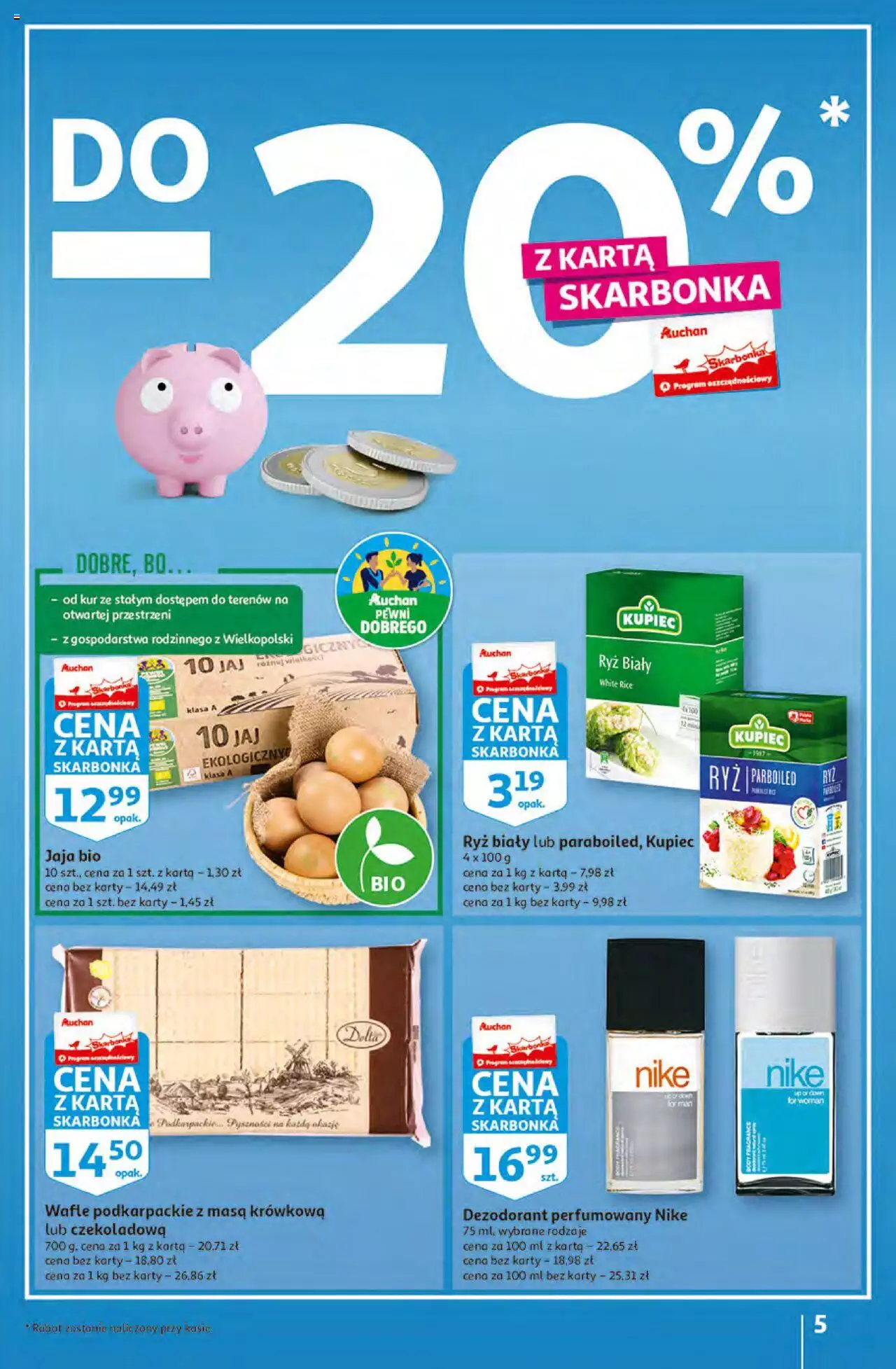 Auchan MAXI rewelacje Auchan Hipermarket  Gazetka ważna od 12.01.2023 do  18.01.2023 strona 5