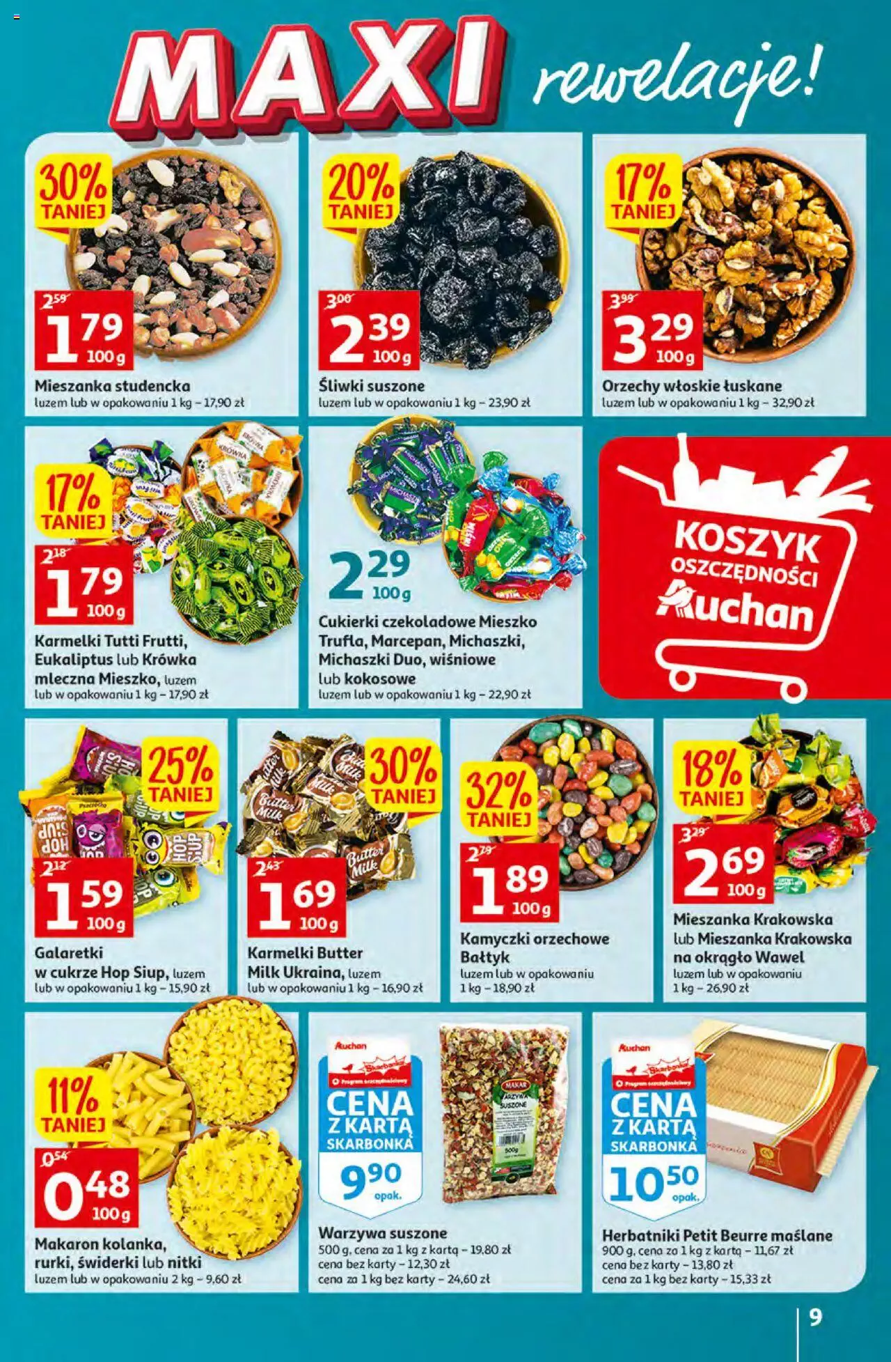Auchan MAXI rewelacje Auchan Hipermarket  Gazetka ważna od 12.01.2023 do  18.01.2023 strona 9