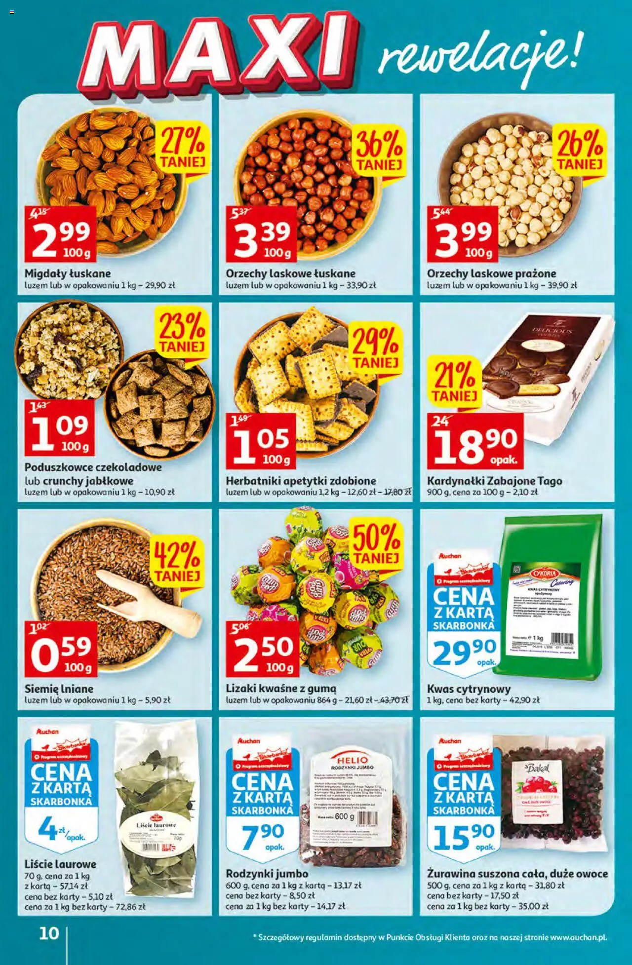 Auchan MAXI rewelacje Auchan Hipermarket  Gazetka ważna od 12.01.2023 do  18.01.2023 strona 10