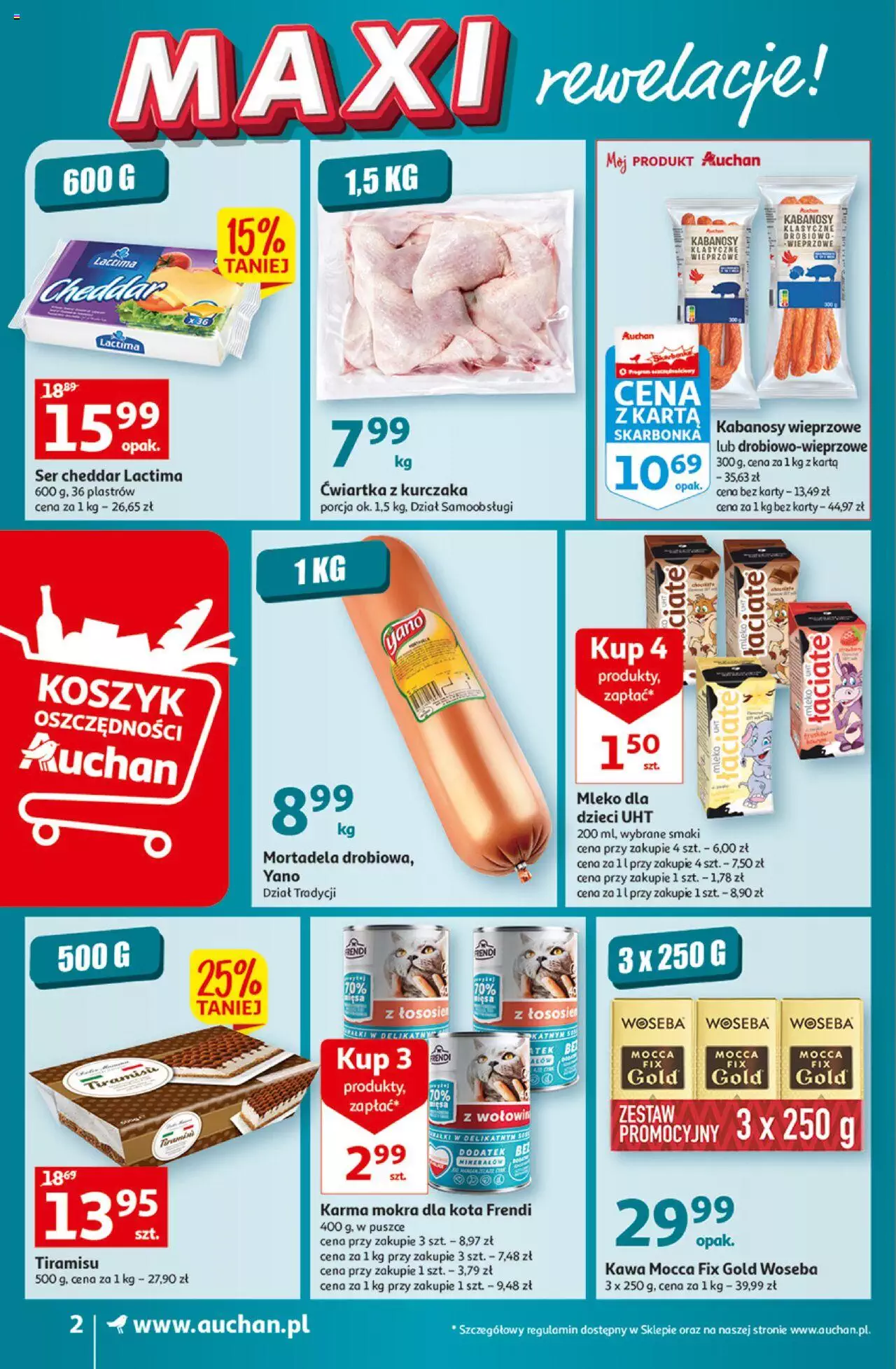Auchan MAXI rewelacje Auchan Supermarket Gazetka ważna od  12.01.2023 do 18.01.2023 strona 2