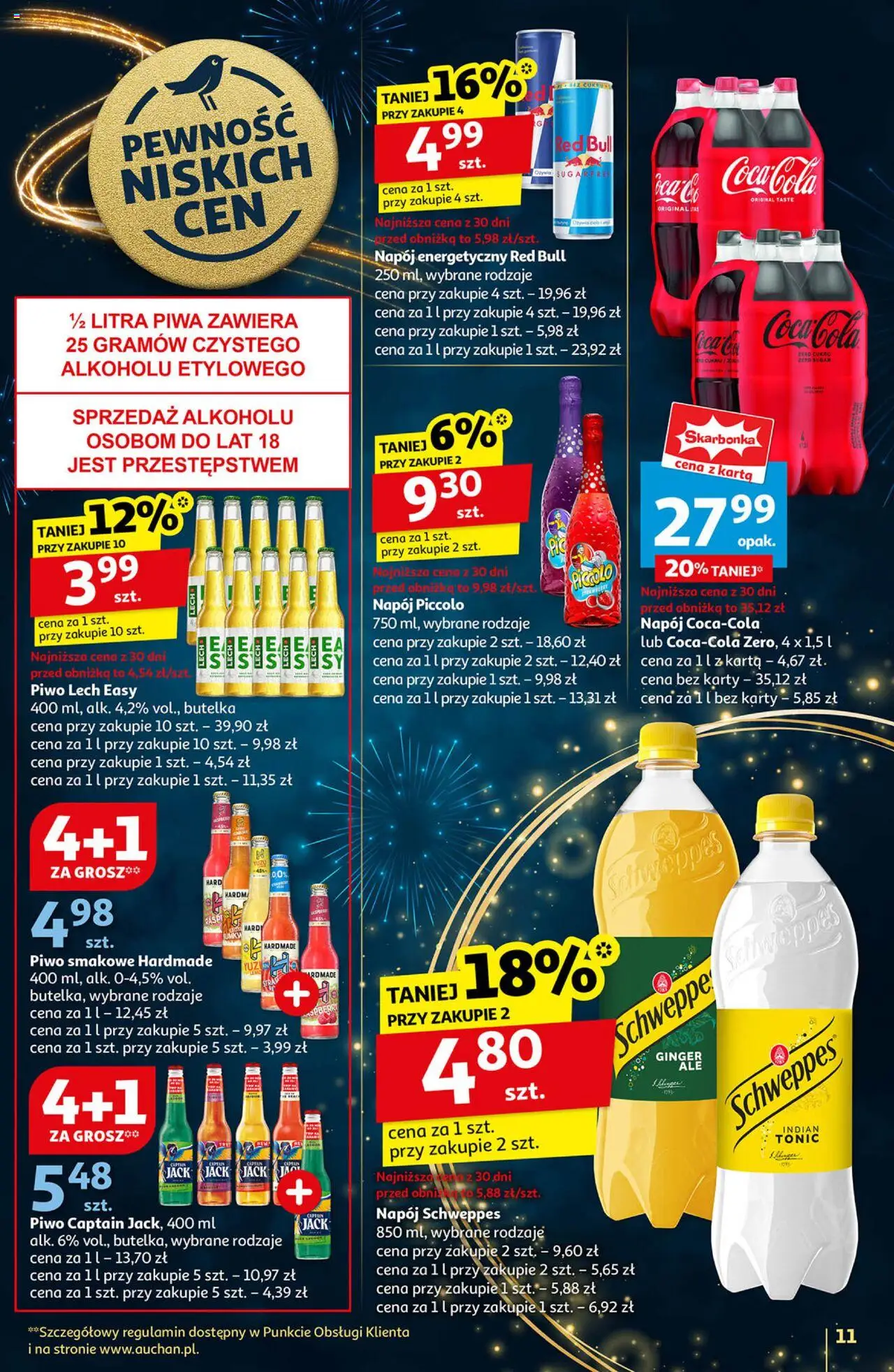 Auchan Moc okazji na Nowy Rok Gazetka ważna od 27.12.2024 do 31.12.2024 strona 11