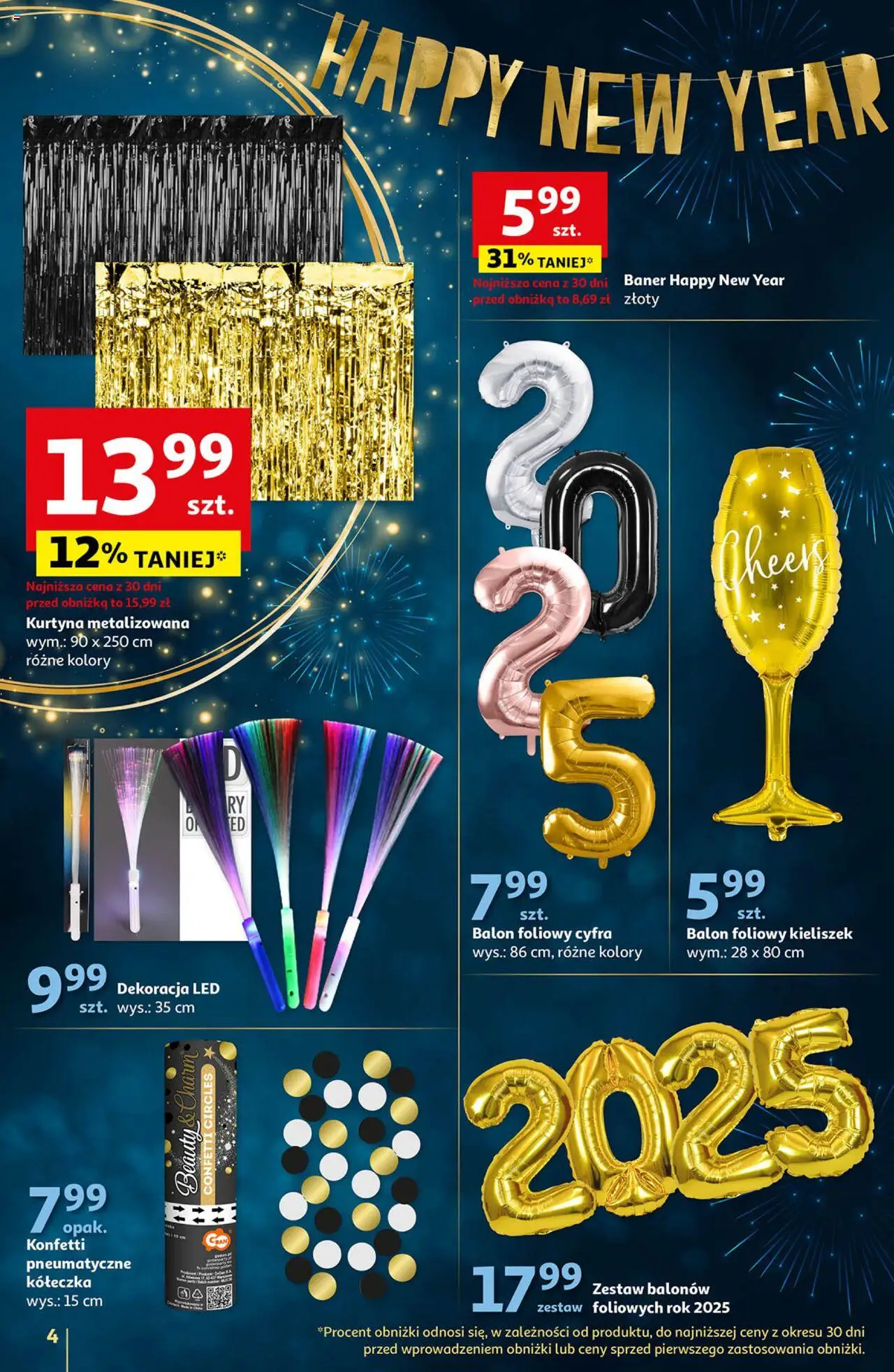 Auchan Moc okazji na Nowy Rok Gazetka ważna od 27.12.2024 do 31.12.2024 strona 4