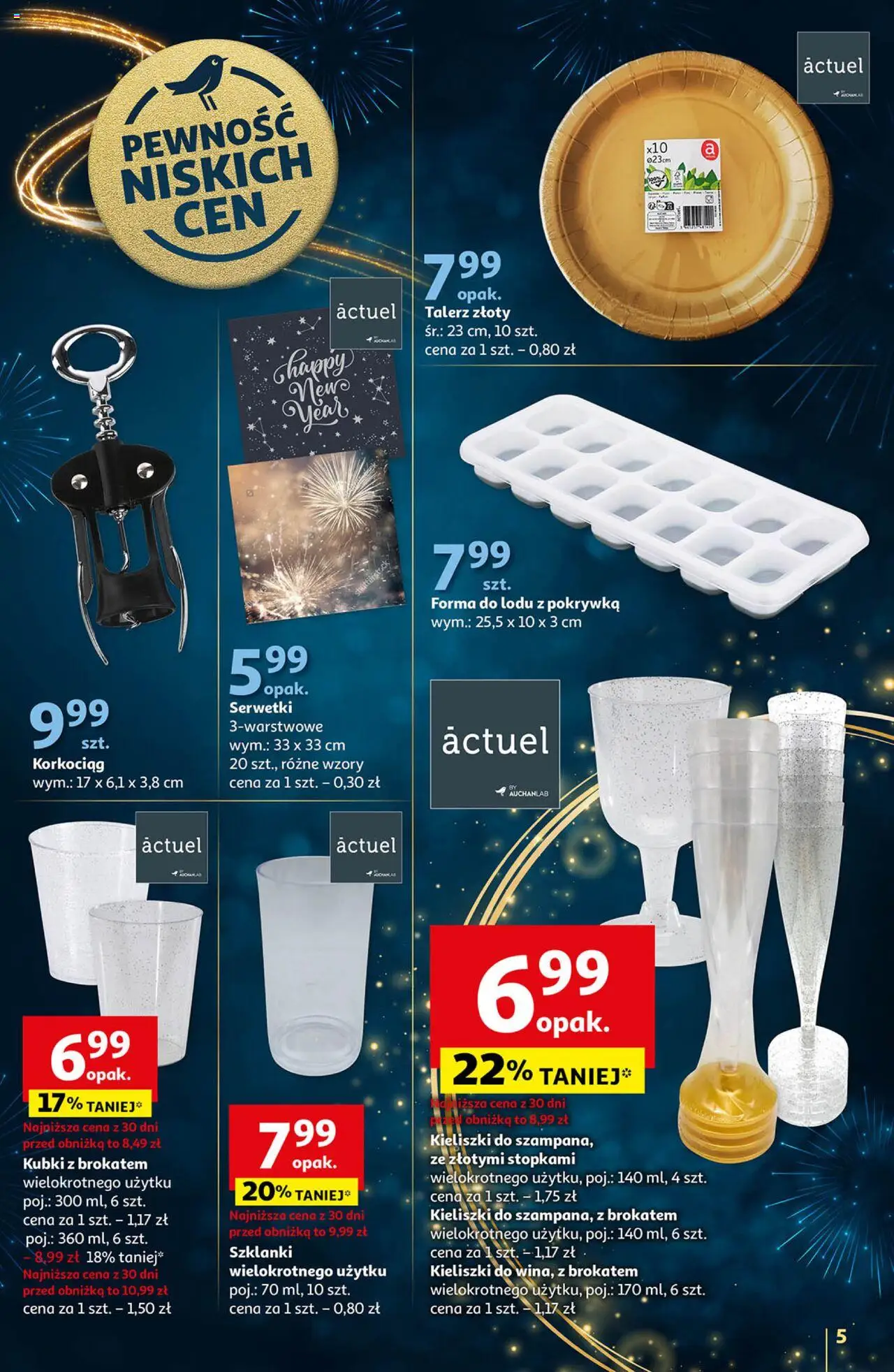 Auchan Moc okazji na Nowy Rok Gazetka ważna od 27.12.2024 do 31.12.2024 strona 5