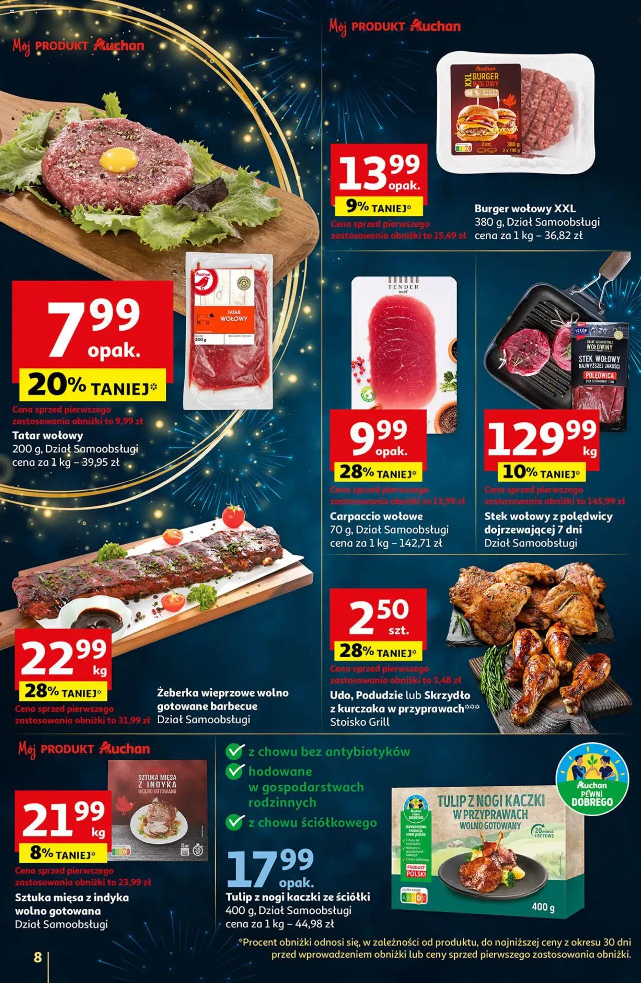 Auchan Moc okazji na Nowy Rok Gazetka ważna od 27.12.2024 do 31.12.2024 strona 8