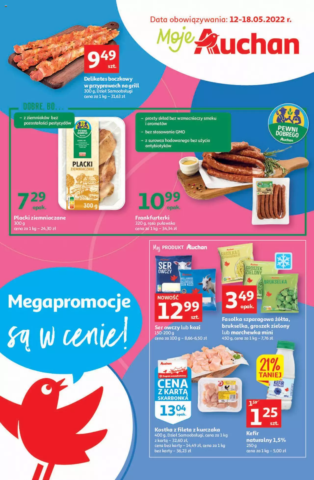 Auchan Moje Auchan gazetka ważna od 12.05.2022 do 18.05.2022 strona 1