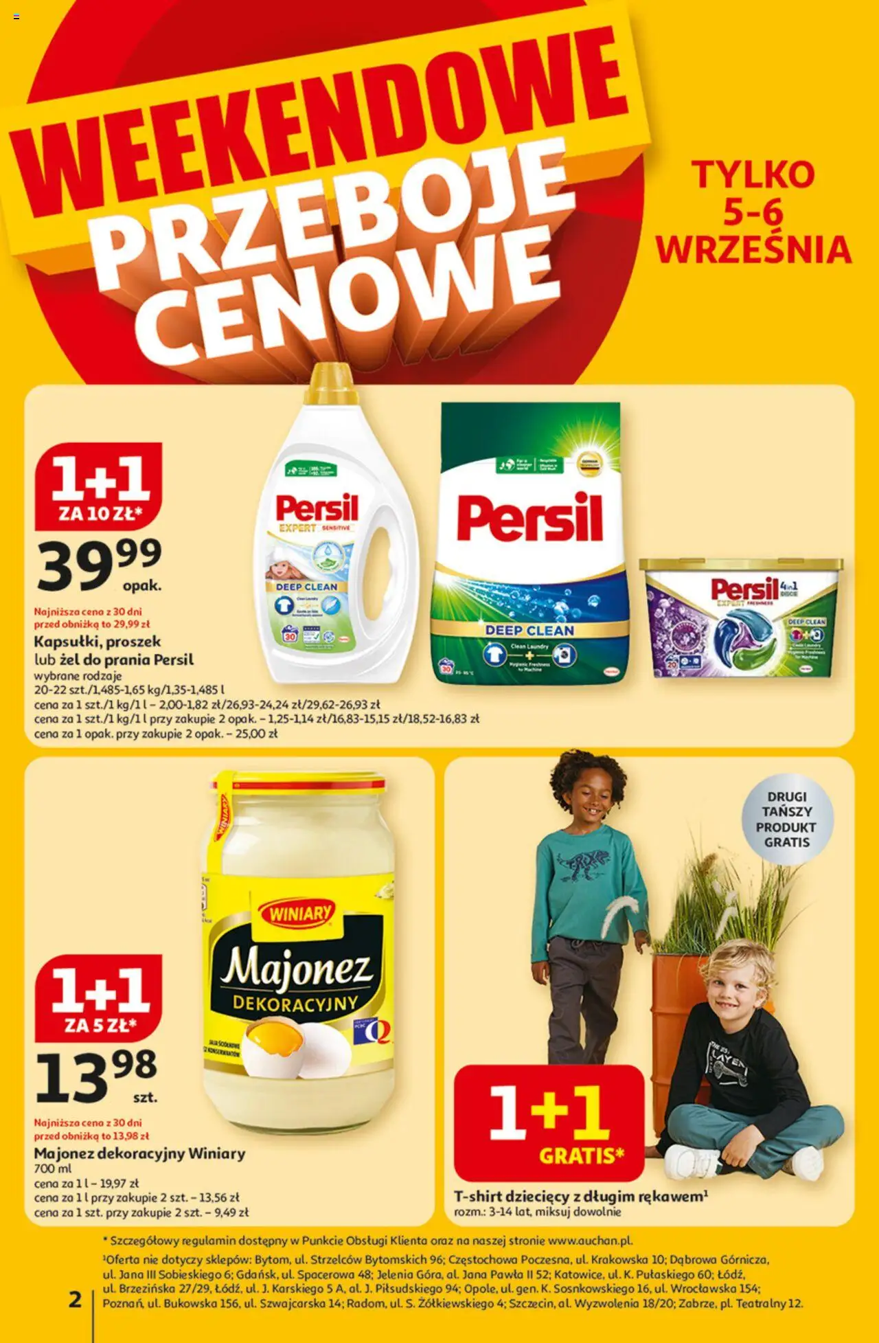Auchan Odlotowe ceny na start szkoły Hipermarket  Gazetka ważna od 04.09.2025 do 10.09.2025 strona 2