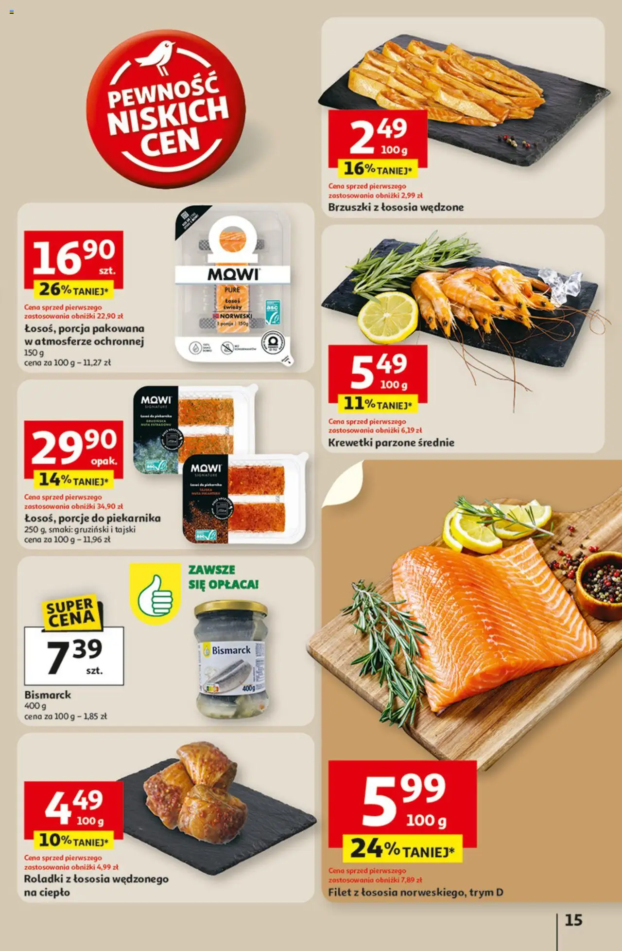 Auchan Odlotowe ceny na start szkoły Hipermarket  Gazetka ważna od 04.09.2025 do 10.09.2025 strona 15