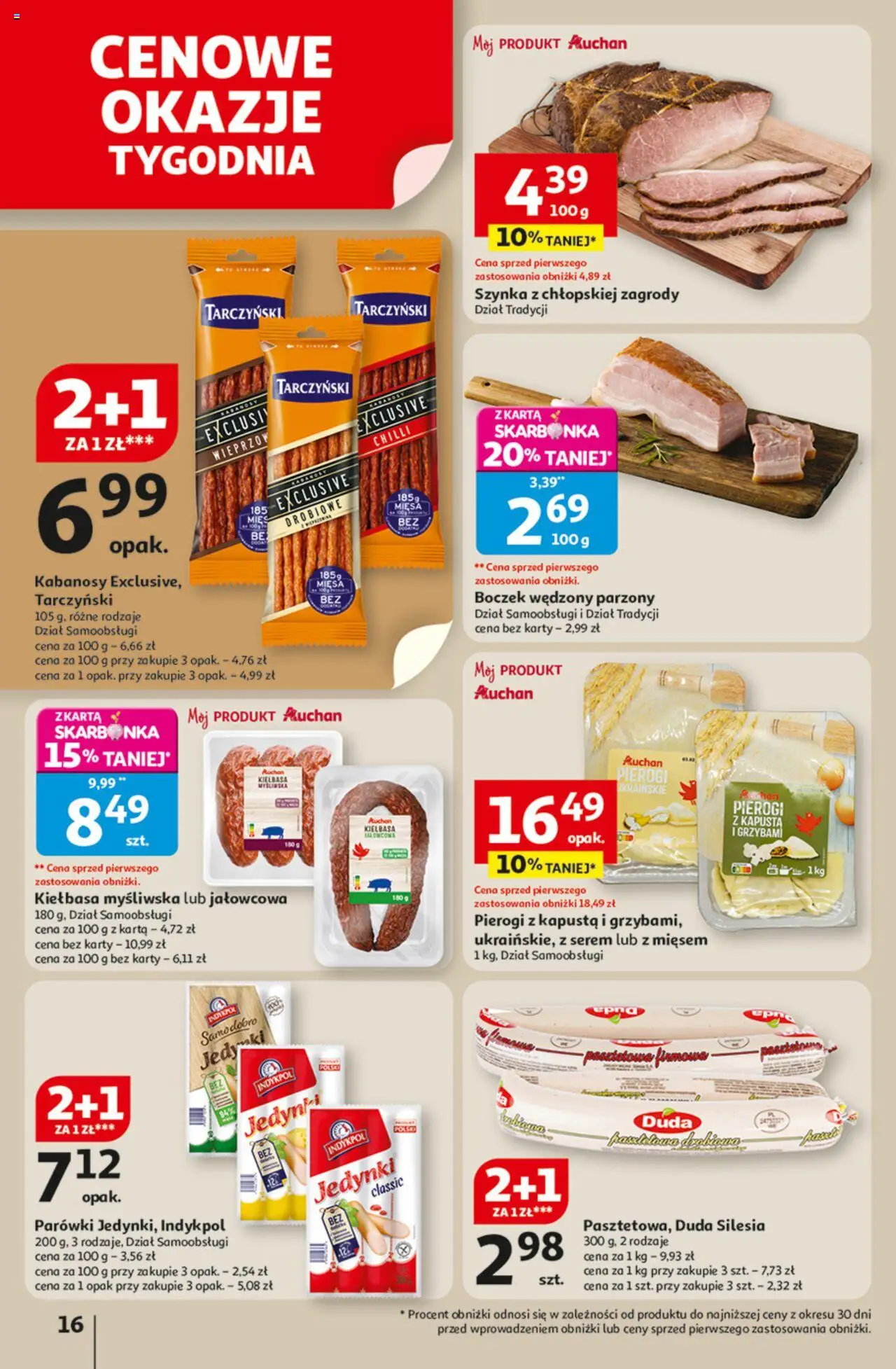 Auchan Odlotowe ceny na start szkoły Hipermarket  Gazetka ważna od 04.09.2025 do 10.09.2025 strona 16