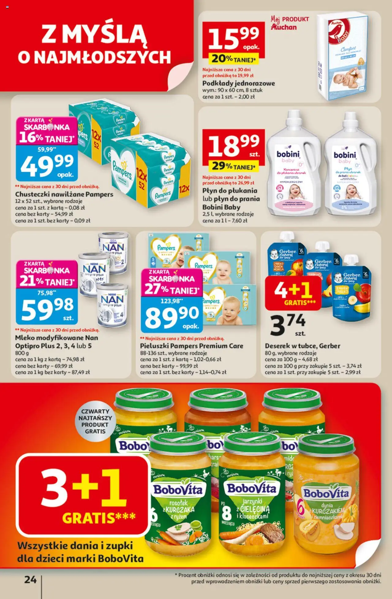 Auchan Odlotowe ceny na start szkoły Hipermarket  Gazetka ważna od 04.09.2025 do 10.09.2025 strona 24