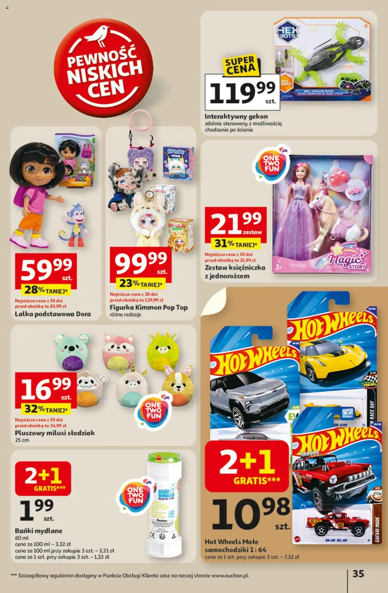 Auchan Odlotowe ceny na start szkoły Hipermarket  Gazetka ważna od 04.09.2025 do 10.09.2025 strona 34