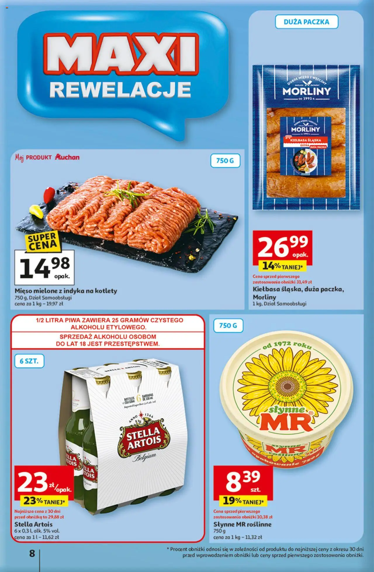 Auchan Odlotowe ceny na start szkoły Hipermarket  Gazetka ważna od 04.09.2025 do 10.09.2025 strona 8