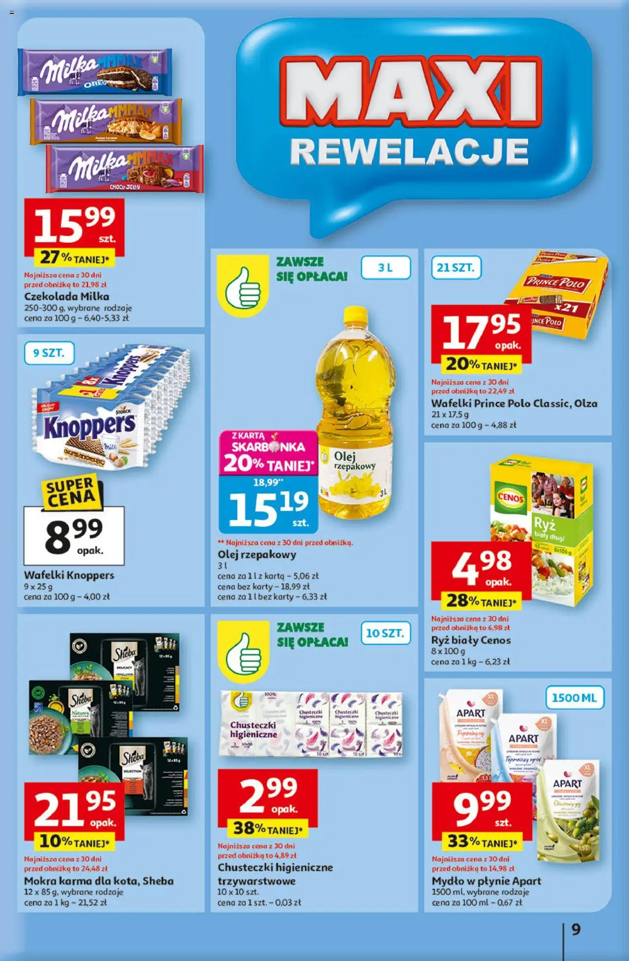 Auchan Odlotowe ceny na start szkoły Hipermarket  Gazetka ważna od 04.09.2025 do 10.09.2025 strona 9