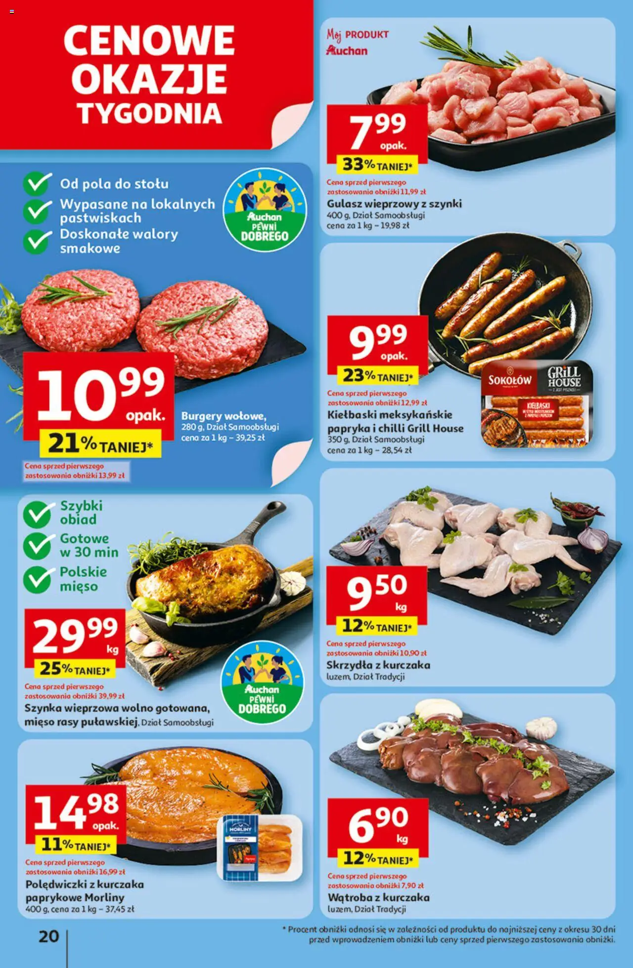 Auchan Odlotowe ceny na start szkoły Hipermarket Gazetka ważna   od 14.08.2025 do 20.08.2025 strona 20