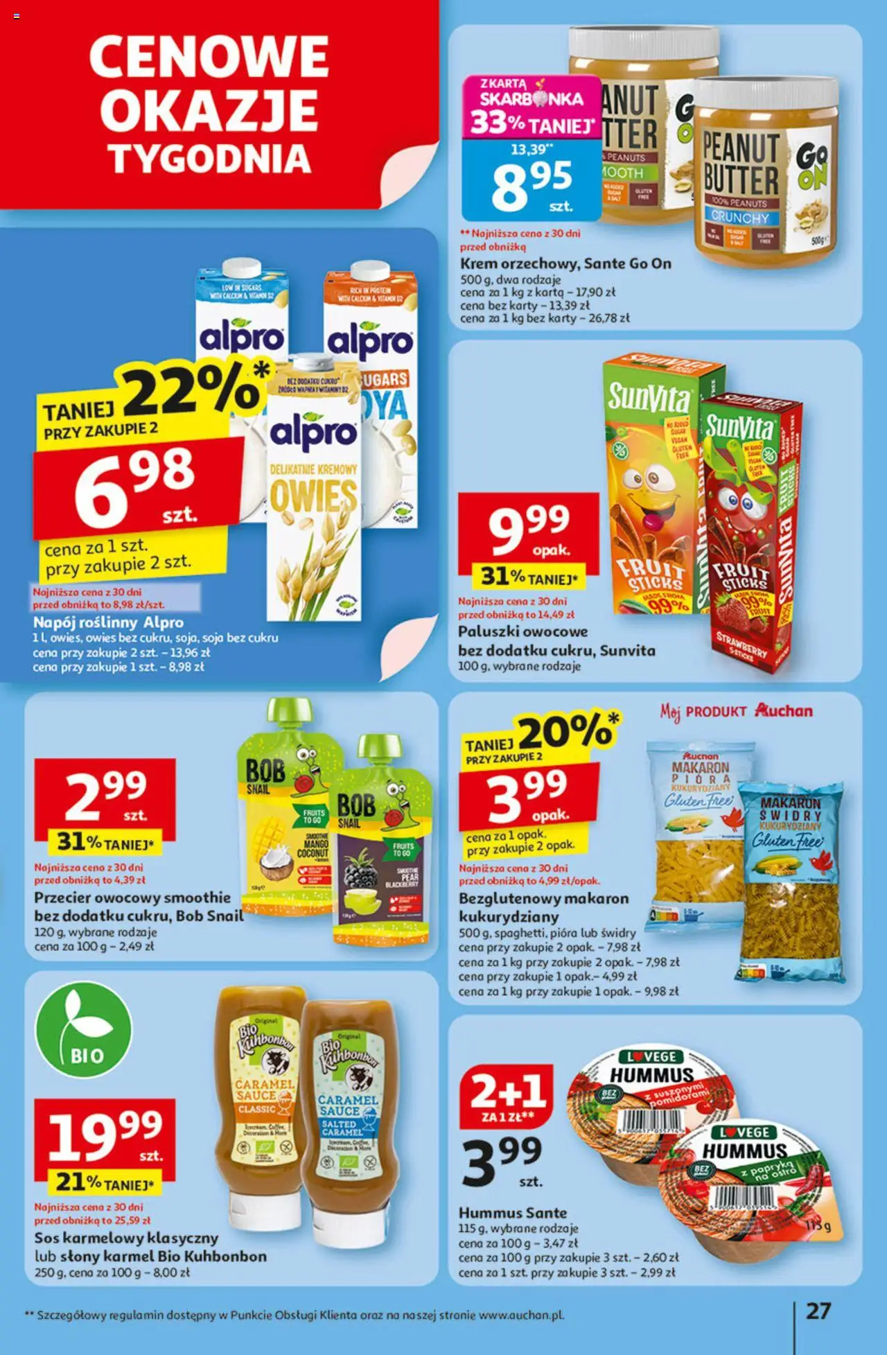 Auchan Odlotowe ceny na start szkoły Hipermarket Gazetka ważna   od 14.08.2025 do 20.08.2025 strona 27