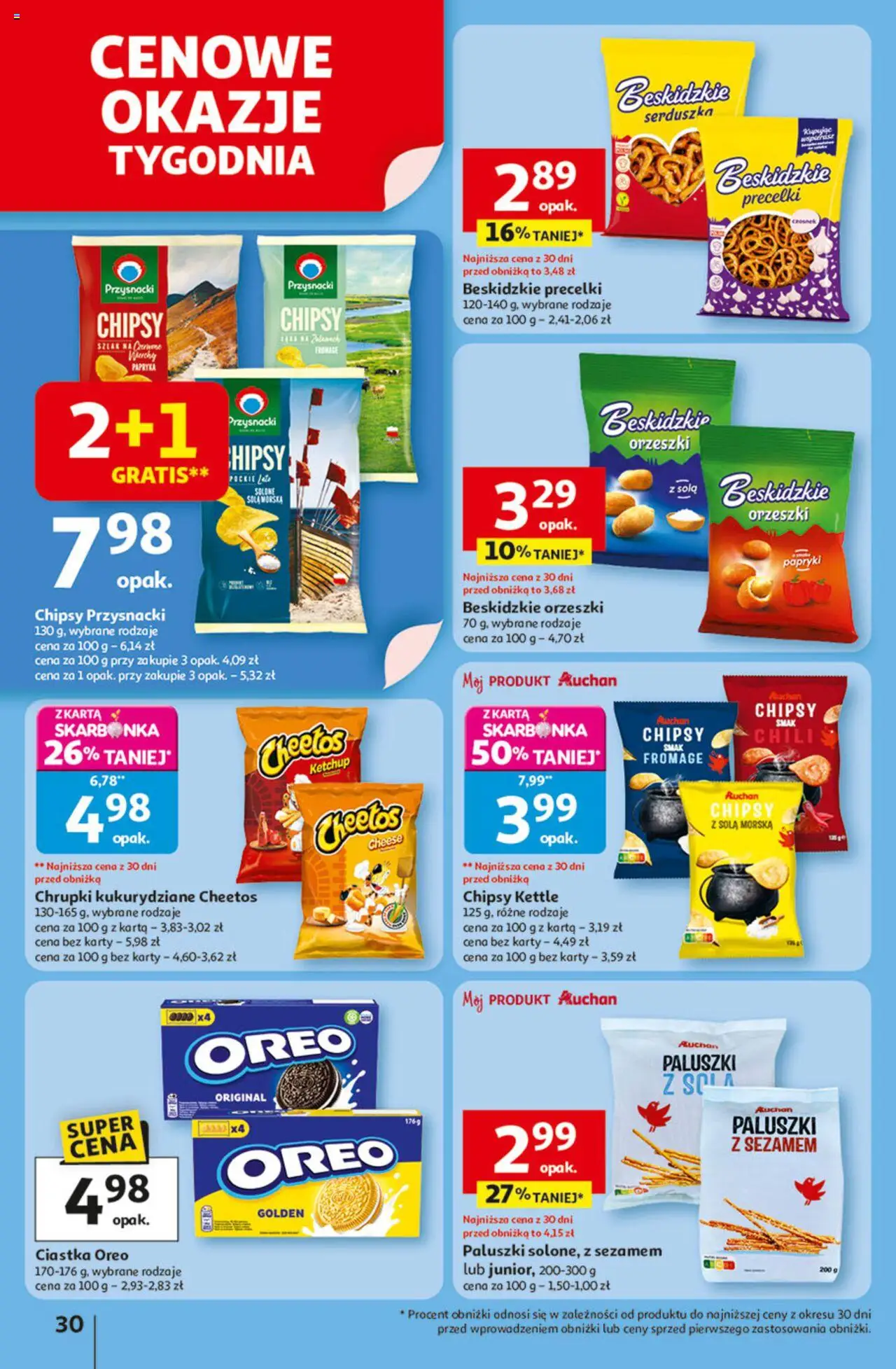 Auchan Odlotowe ceny na start szkoły Hipermarket Gazetka ważna   od 14.08.2025 do 20.08.2025 strona 30