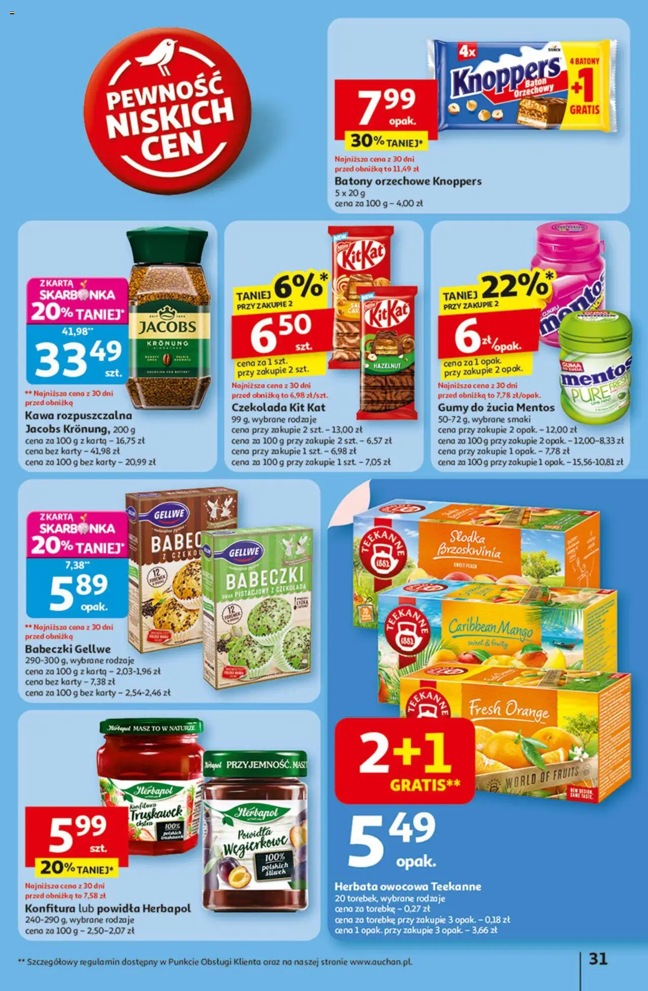 Auchan Odlotowe ceny na start szkoły Hipermarket Gazetka ważna   od 14.08.2025 do 20.08.2025 strona 31
