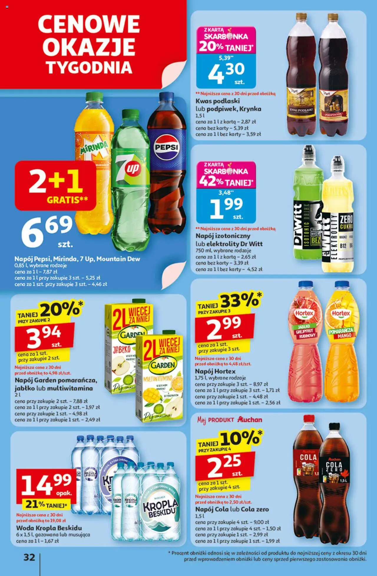 Auchan Odlotowe ceny na start szkoły Hipermarket Gazetka ważna   od 14.08.2025 do 20.08.2025 strona 32