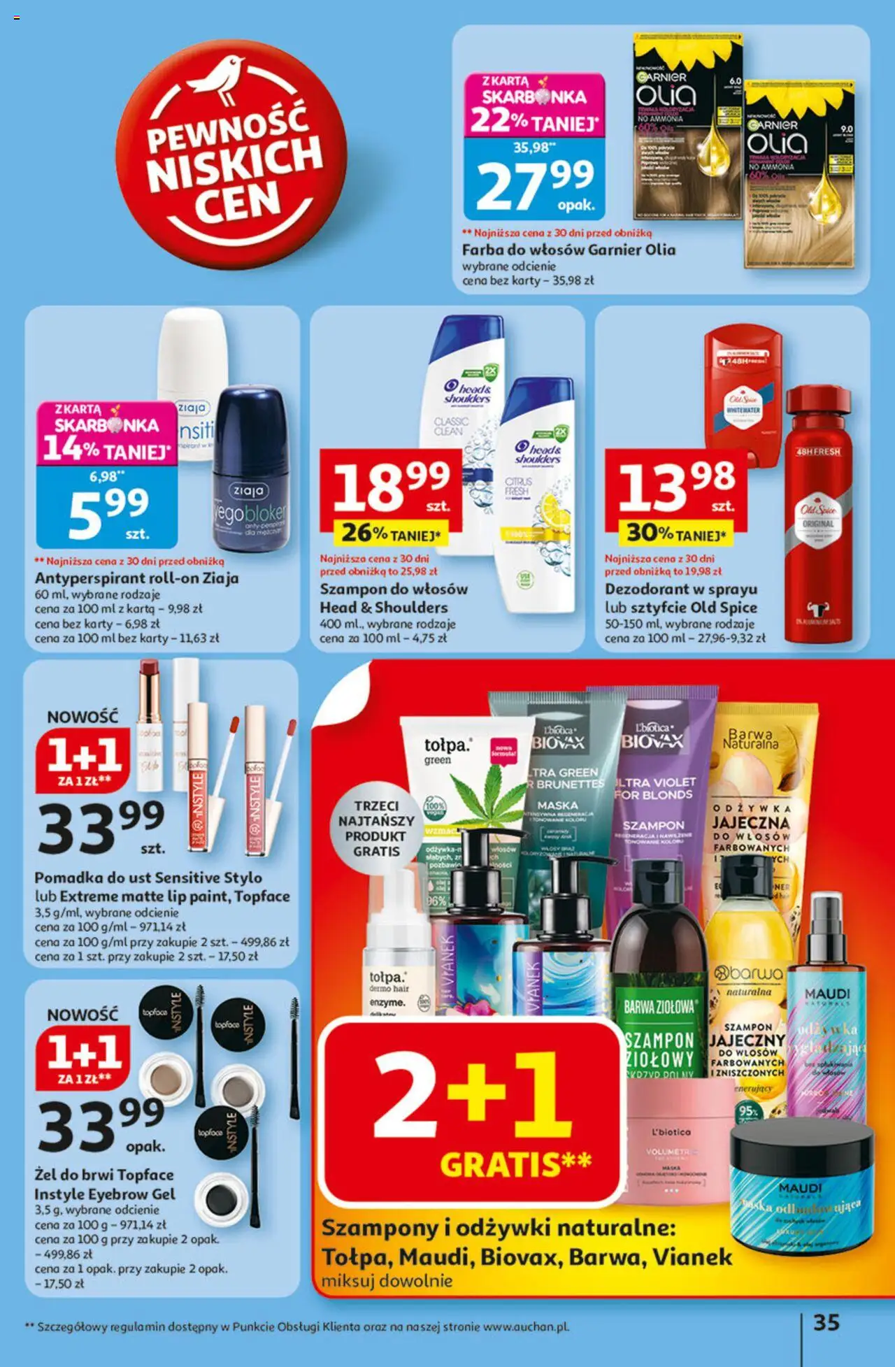 Auchan Odlotowe ceny na start szkoły Hipermarket Gazetka ważna   od 14.08.2025 do 20.08.2025 strona 35