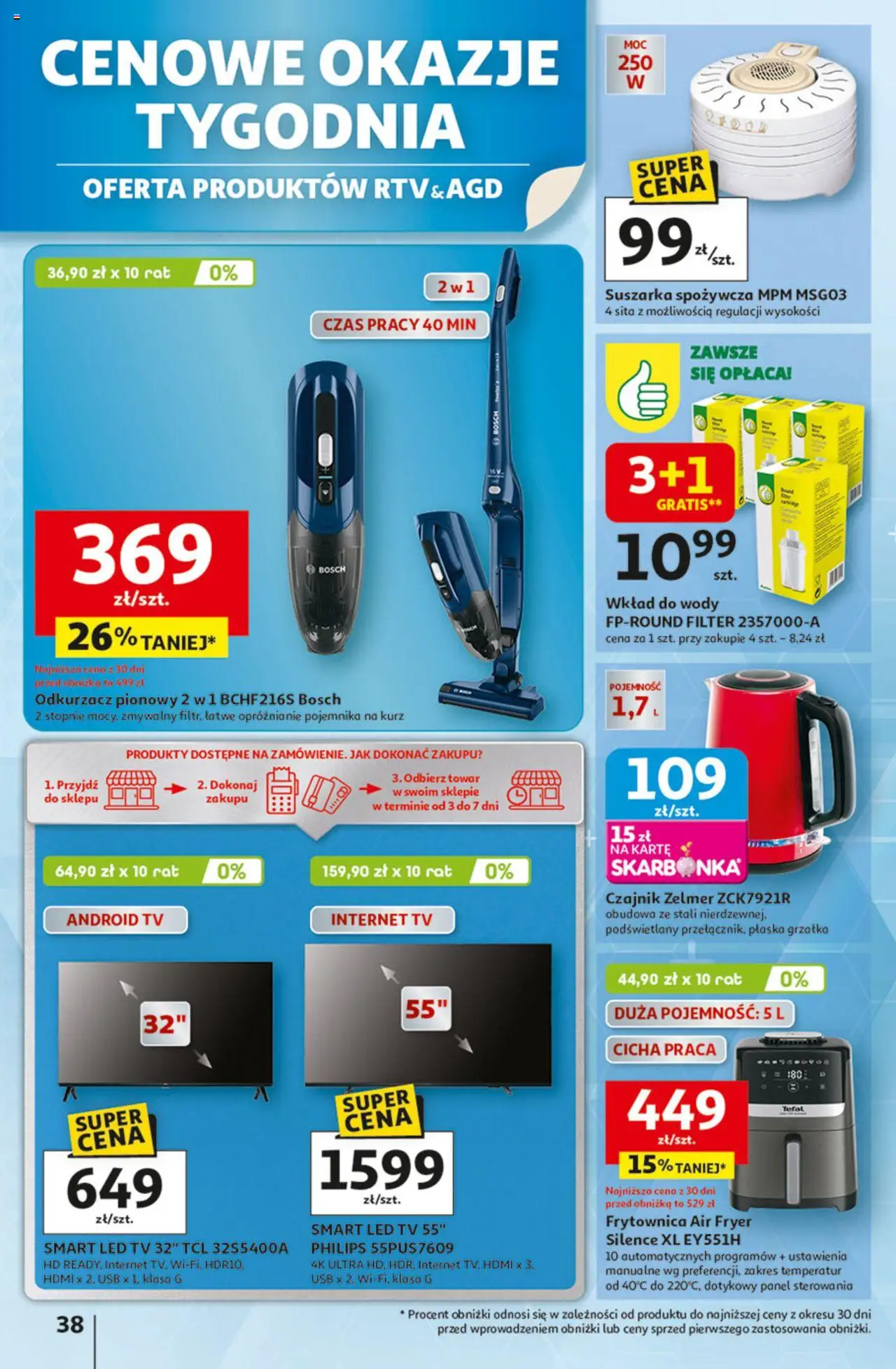 Auchan Odlotowe ceny na start szkoły Hipermarket Gazetka ważna   od 14.08.2025 do 20.08.2025 strona 38