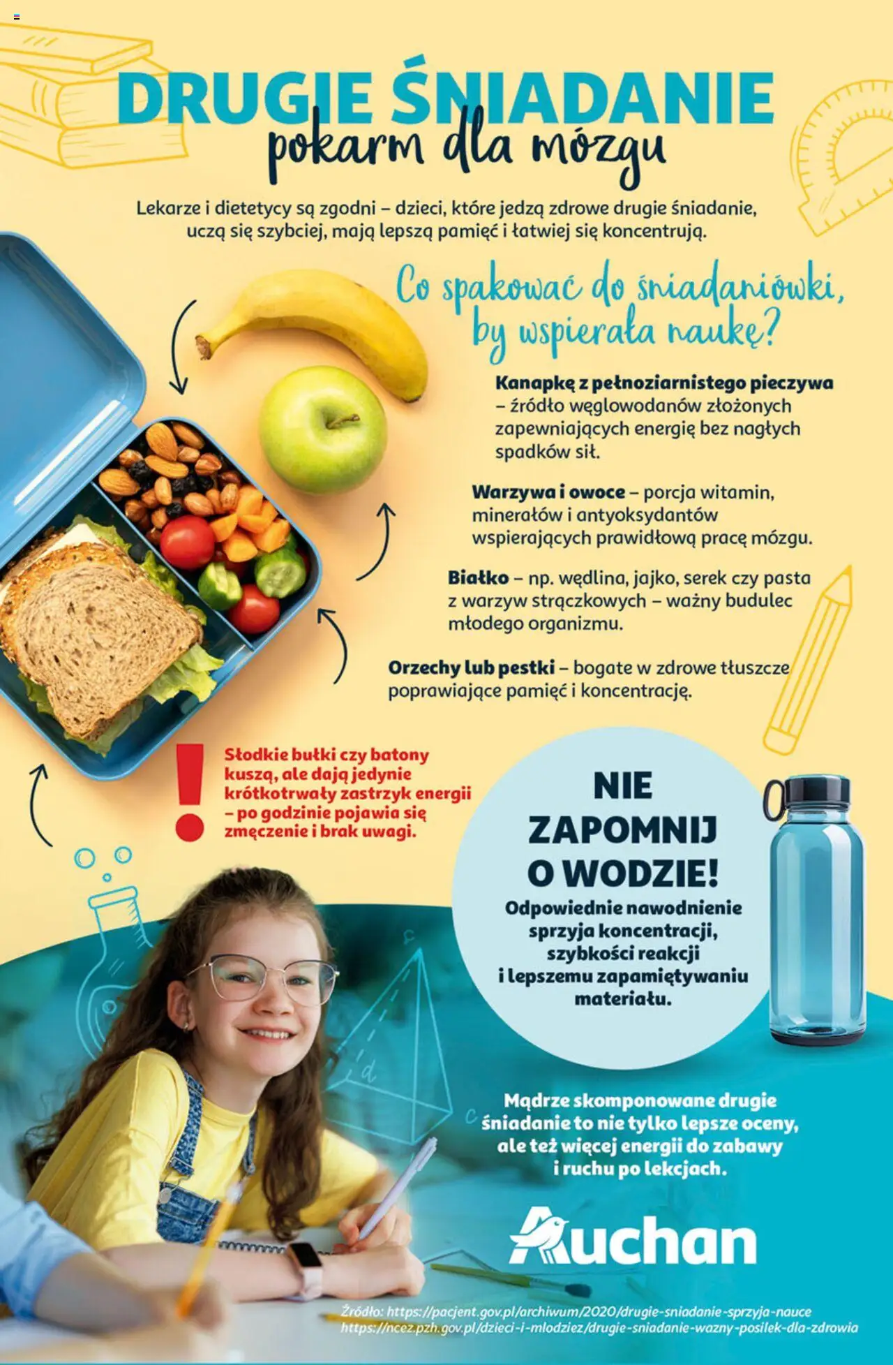 Auchan Odlotowe ceny na start szkoły Hipermarket Gazetka ważna   od 14.08.2025 do 20.08.2025 strona 44