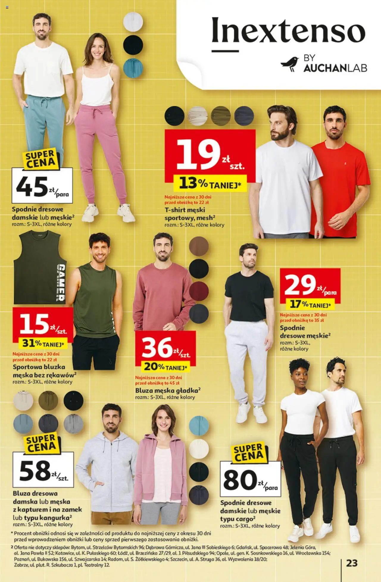 Auchan Odlotowe ceny na start szkoły Hipermarket Gazetka  ważna od  21.08.2025 do 27.08.2025 strona 23