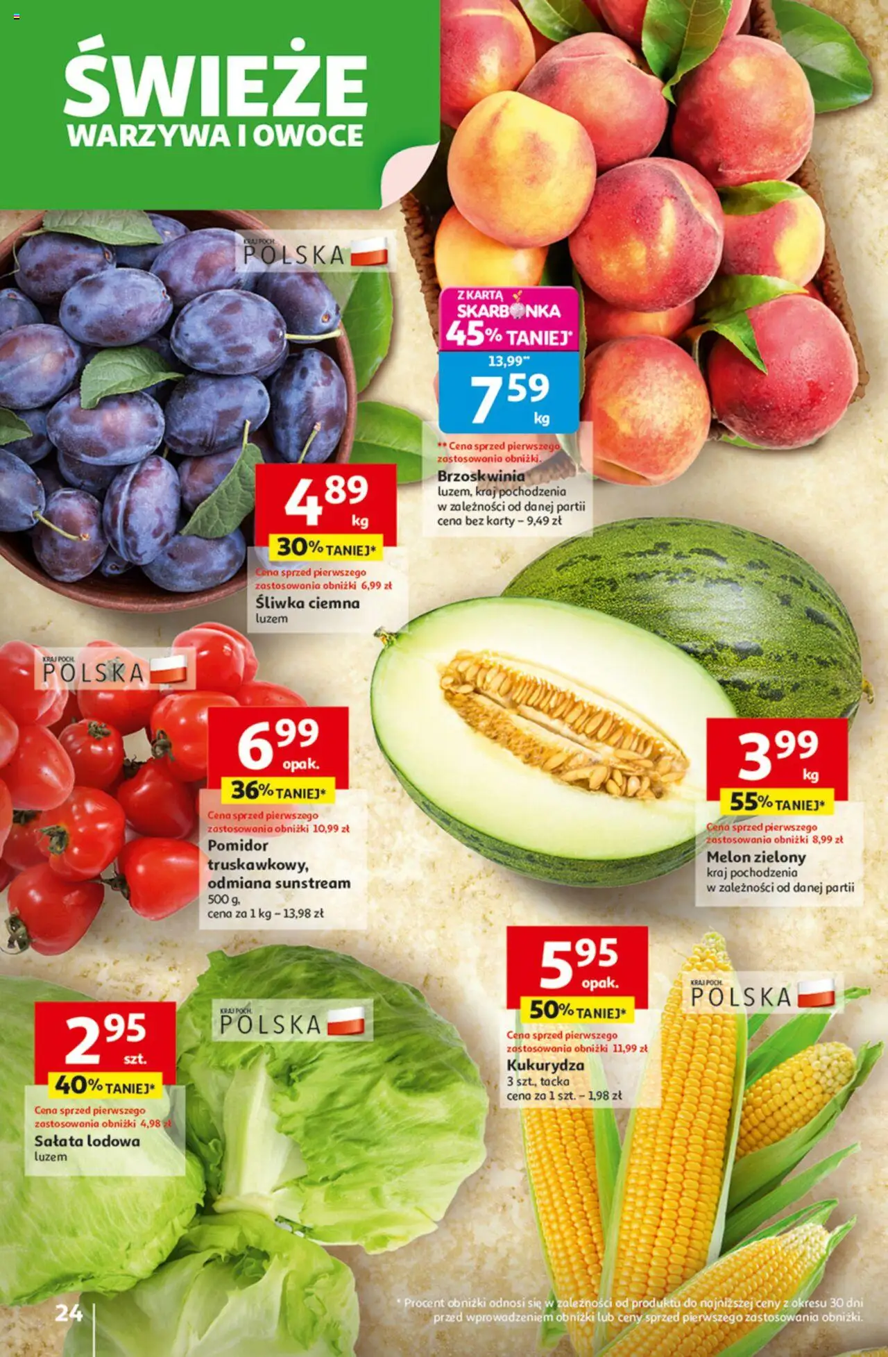 Auchan Odlotowe ceny na start szkoły Hipermarket Gazetka  ważna od  21.08.2025 do 27.08.2025 strona 24